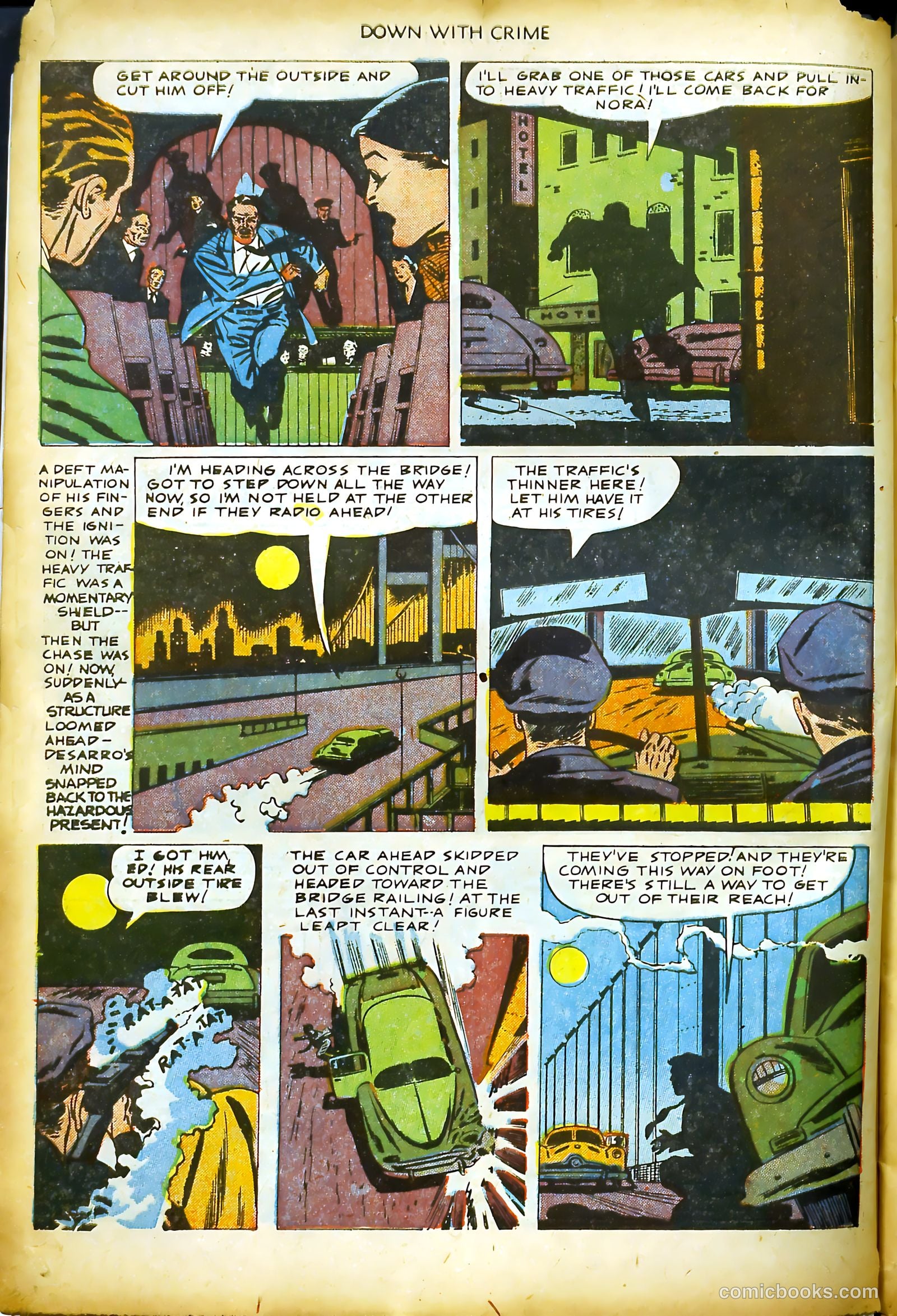 Down with Crime #1 (1951) — page 6 of 36