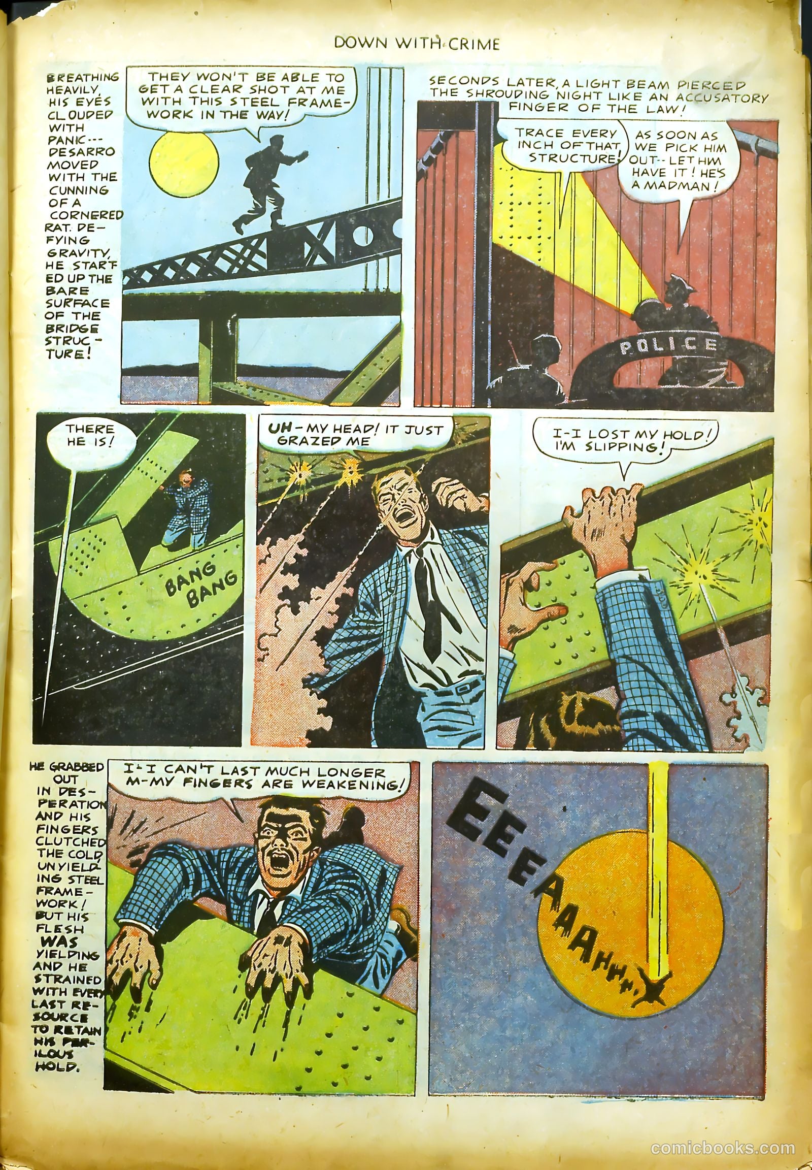 Down with Crime #1 (1951) — page 7 of 36