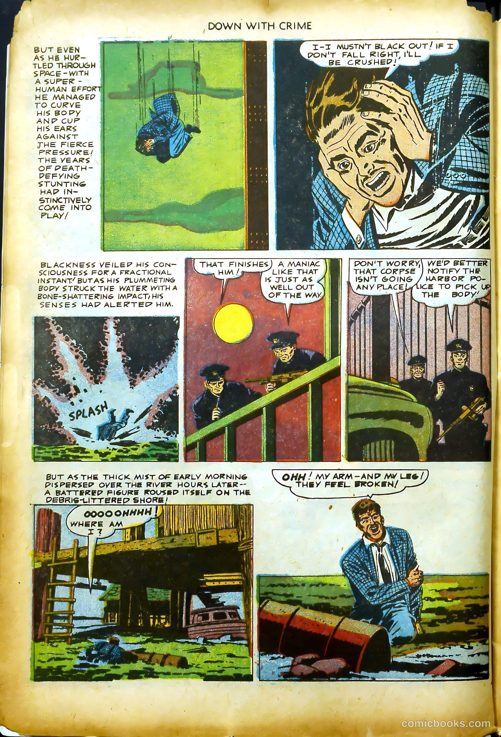 Down with Crime #1 (1951) — page 8 of 36