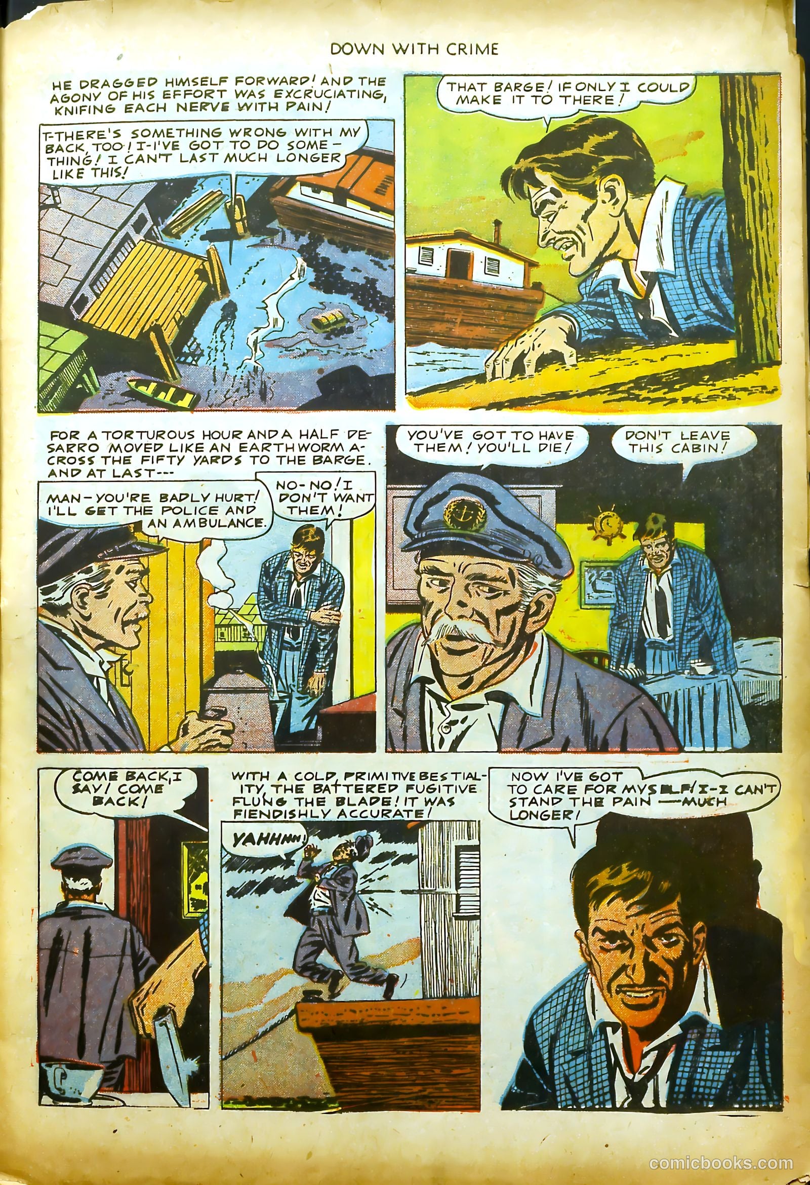 Down with Crime #1 (1951) — page 9 of 36