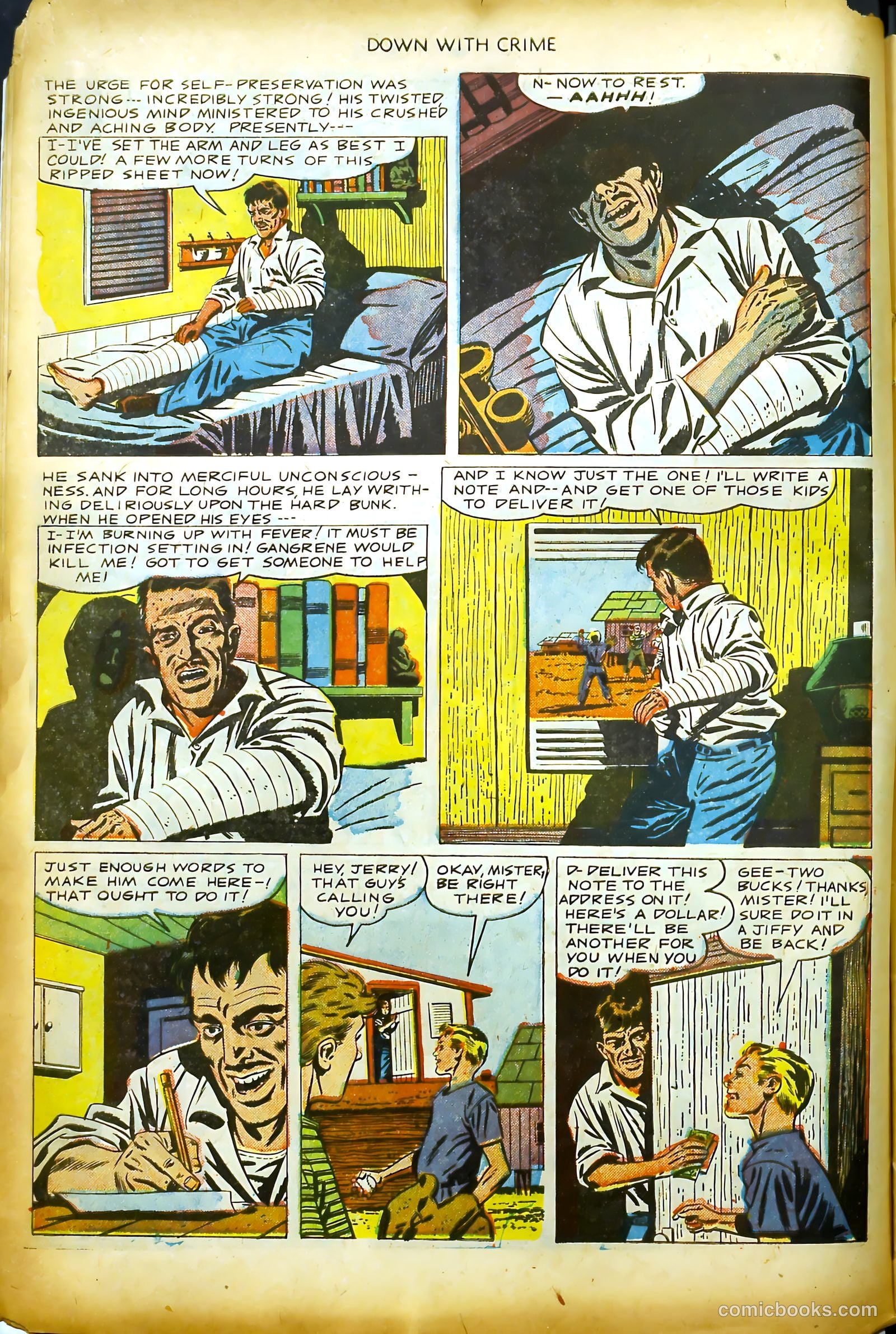 Down with Crime #1 (1951) — page 10 of 36