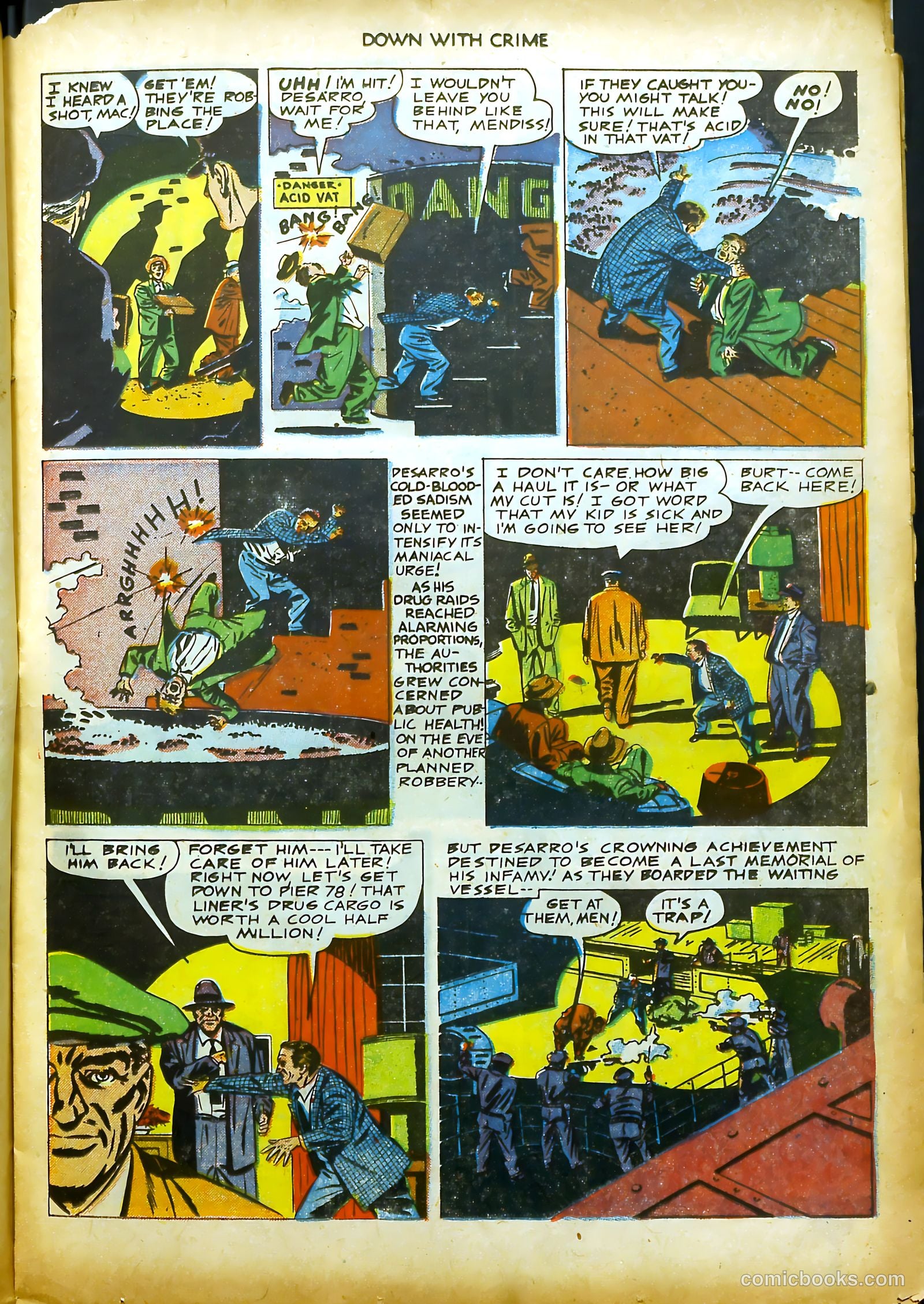 Down with Crime #1 (1951) — page 13 of 36