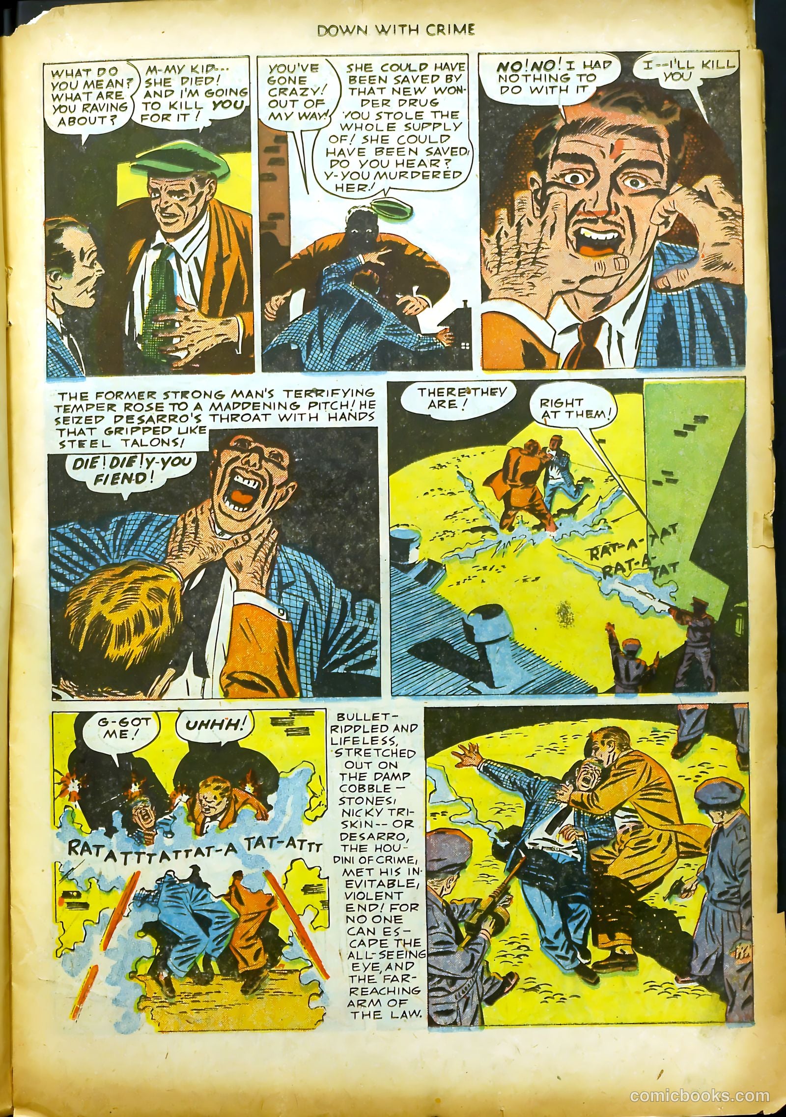 Down with Crime #1 (1951) — page 15 of 36