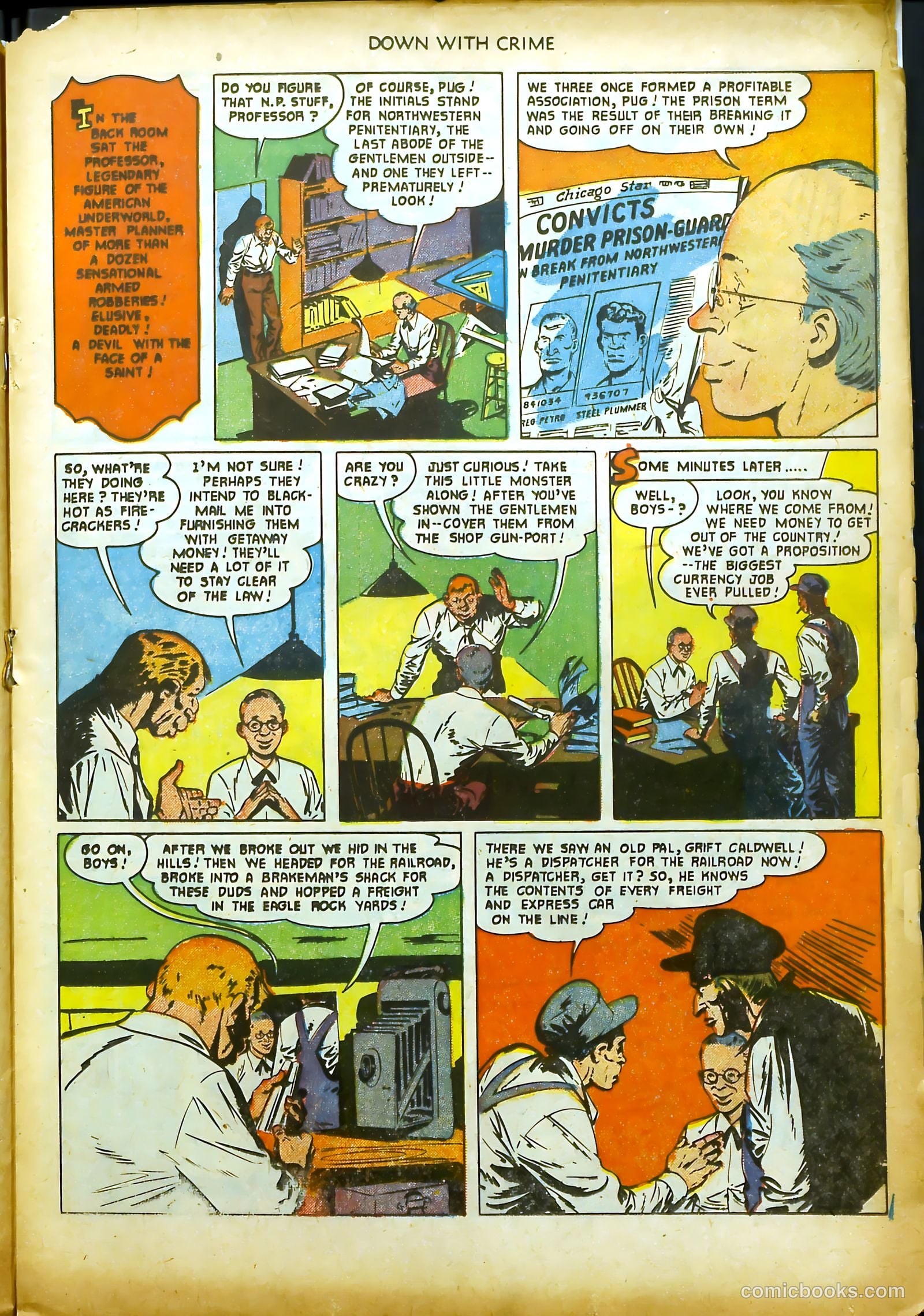 Down with Crime #1 (1951) — page 17 of 36