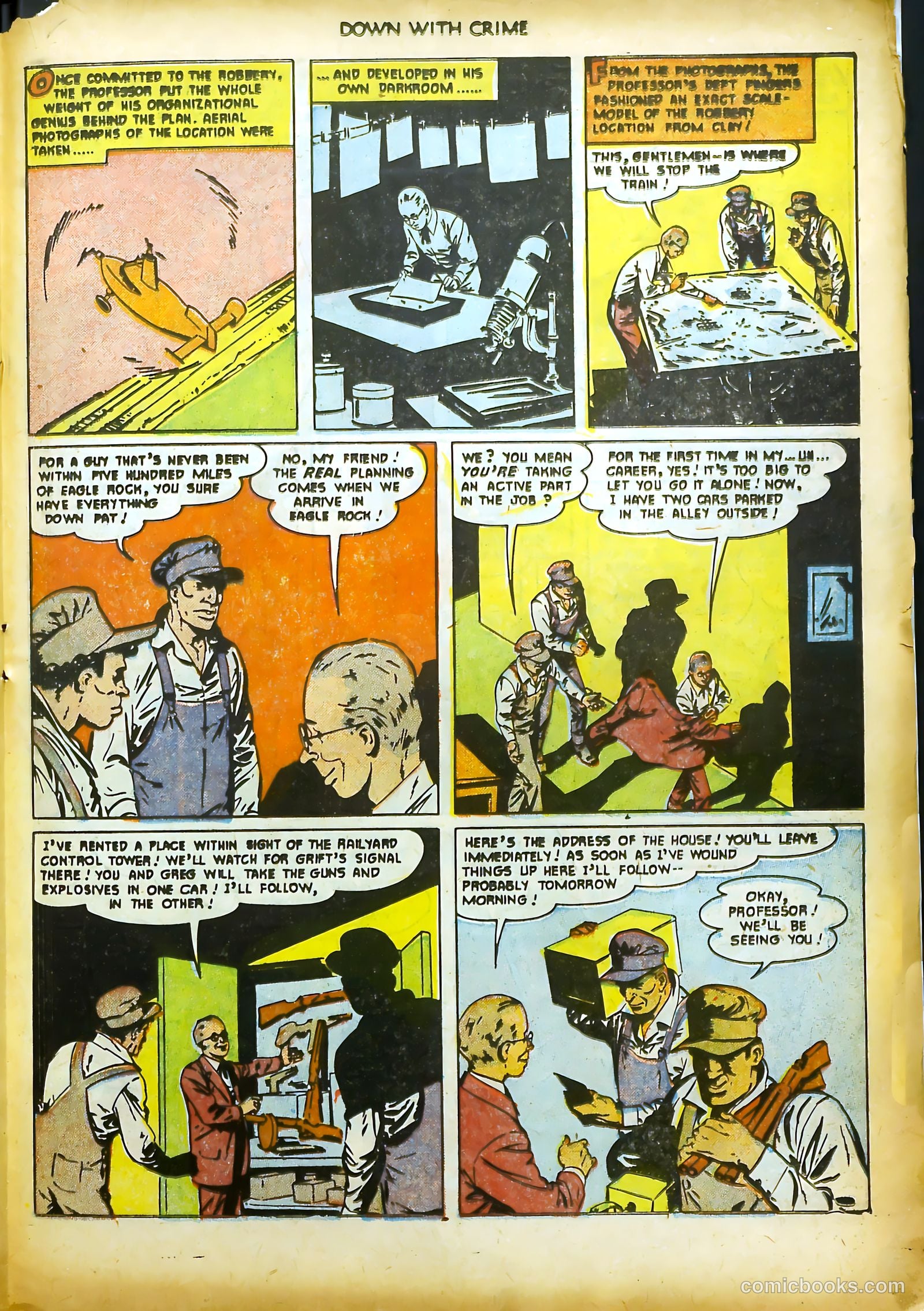 Down with Crime #1 (1951) — page 19 of 36
