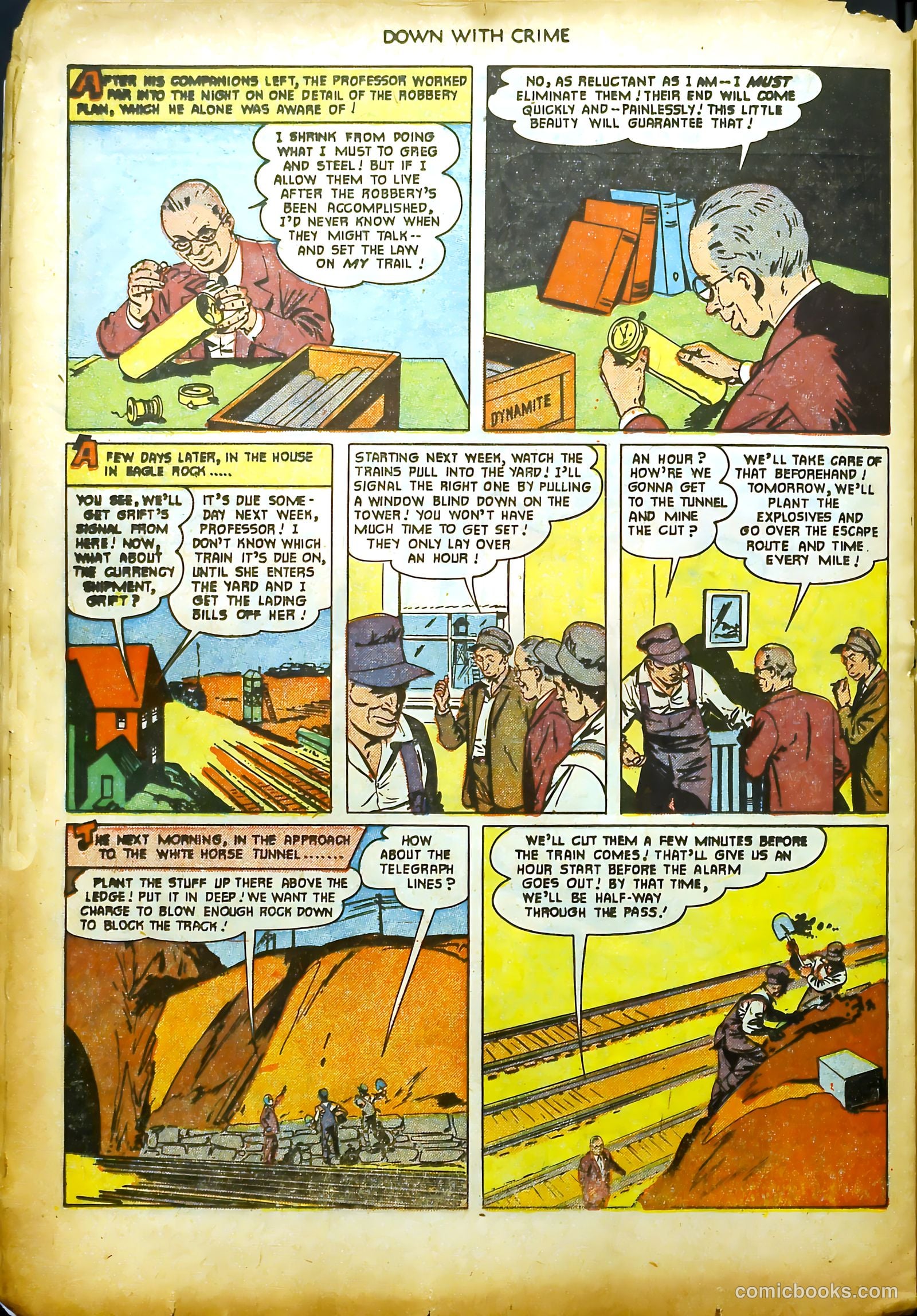 Down with Crime #1 (1951) — page 20 of 36