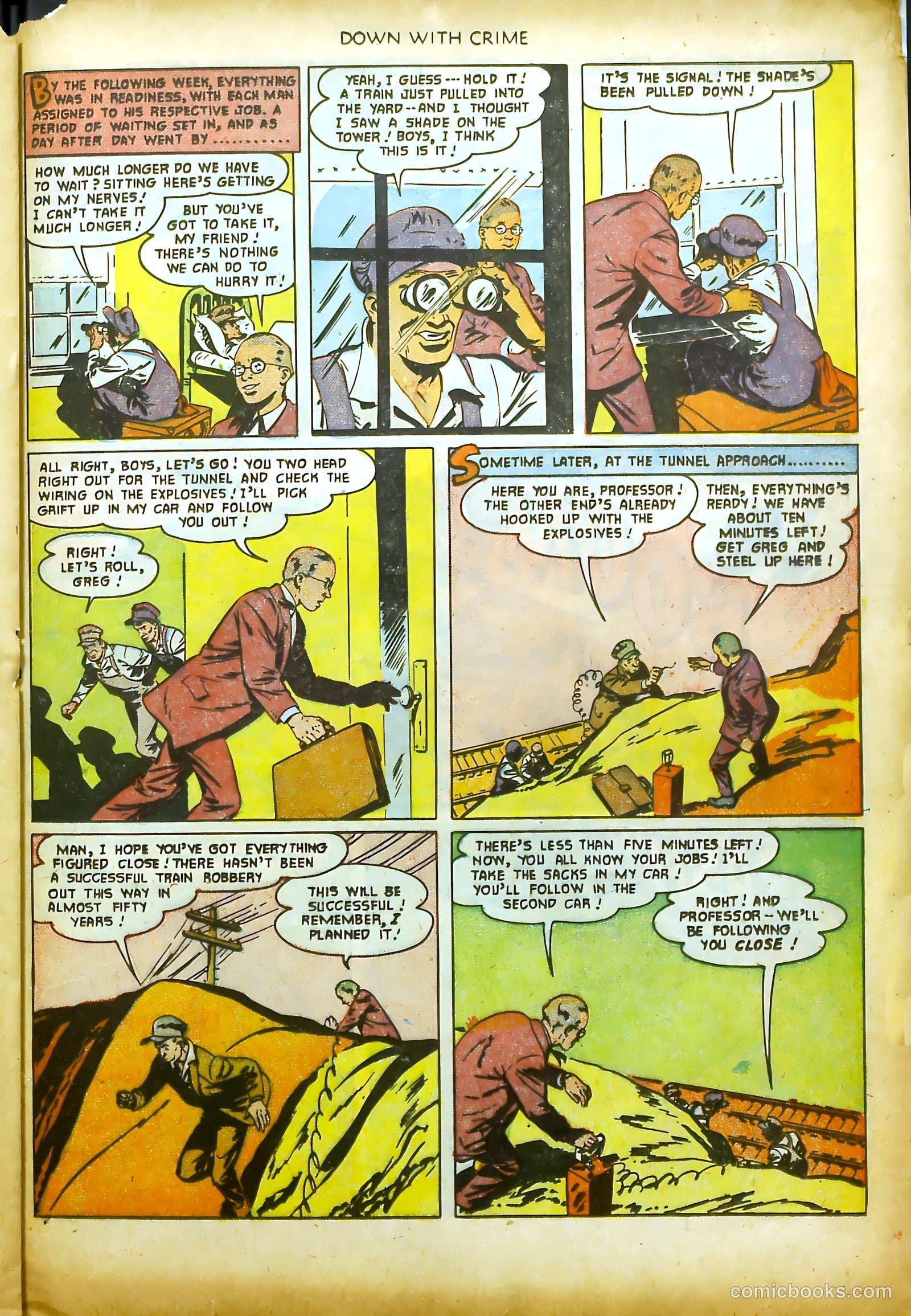 Down with Crime #1 (1951) — page 21 of 36