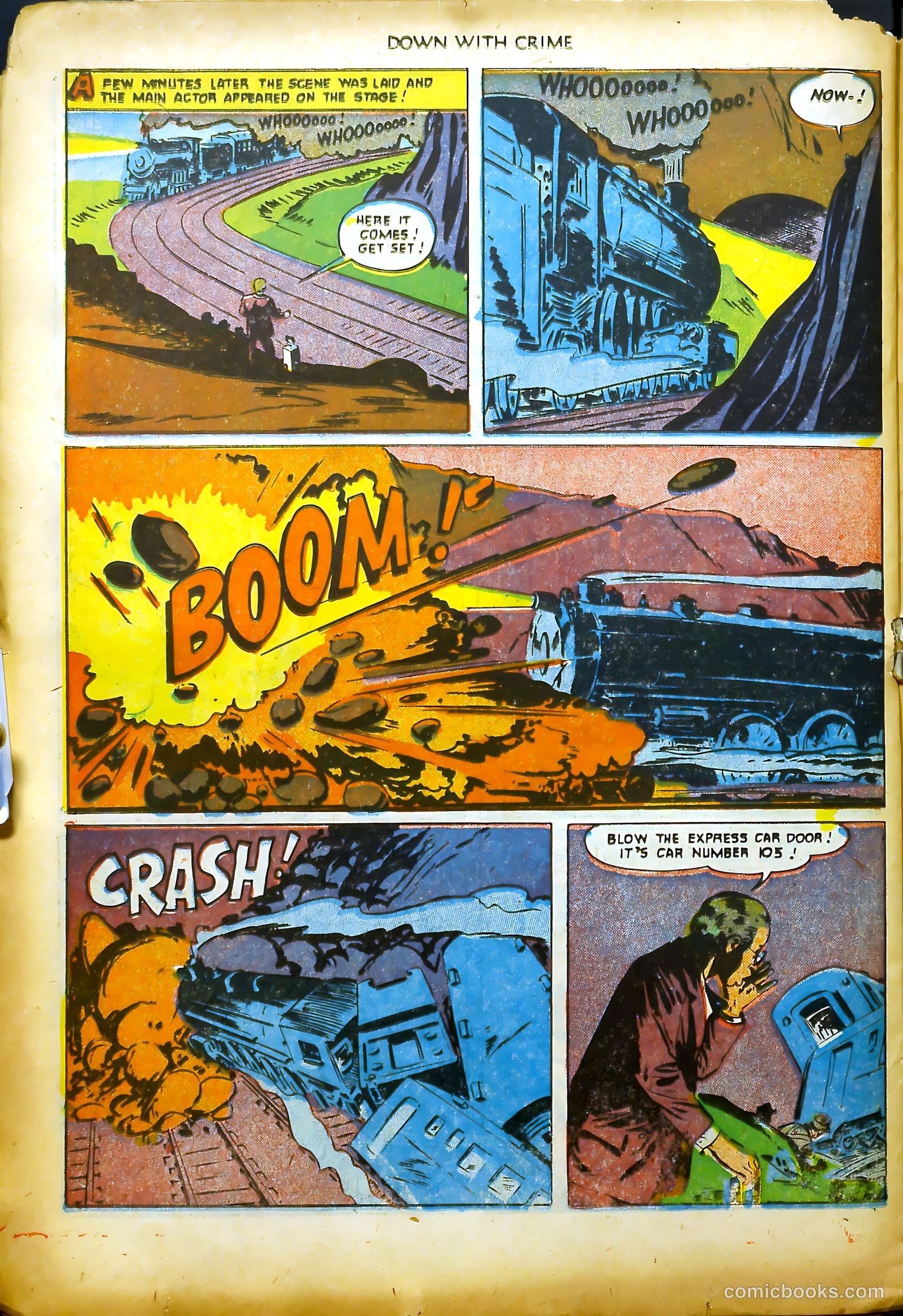 Down with Crime #1 (1951) — page 22 of 36