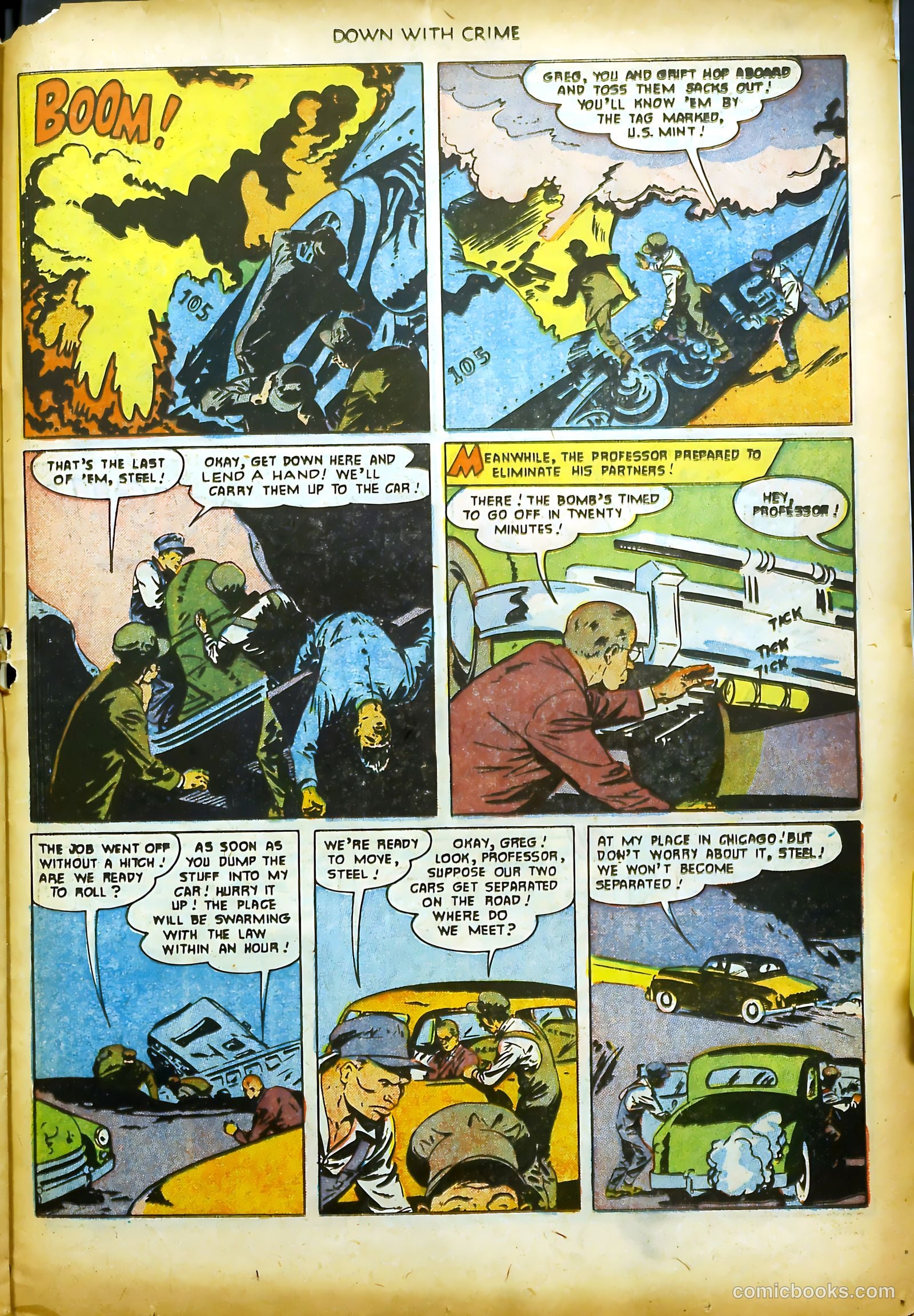 Down with Crime #1 (1951) — page 23 of 36