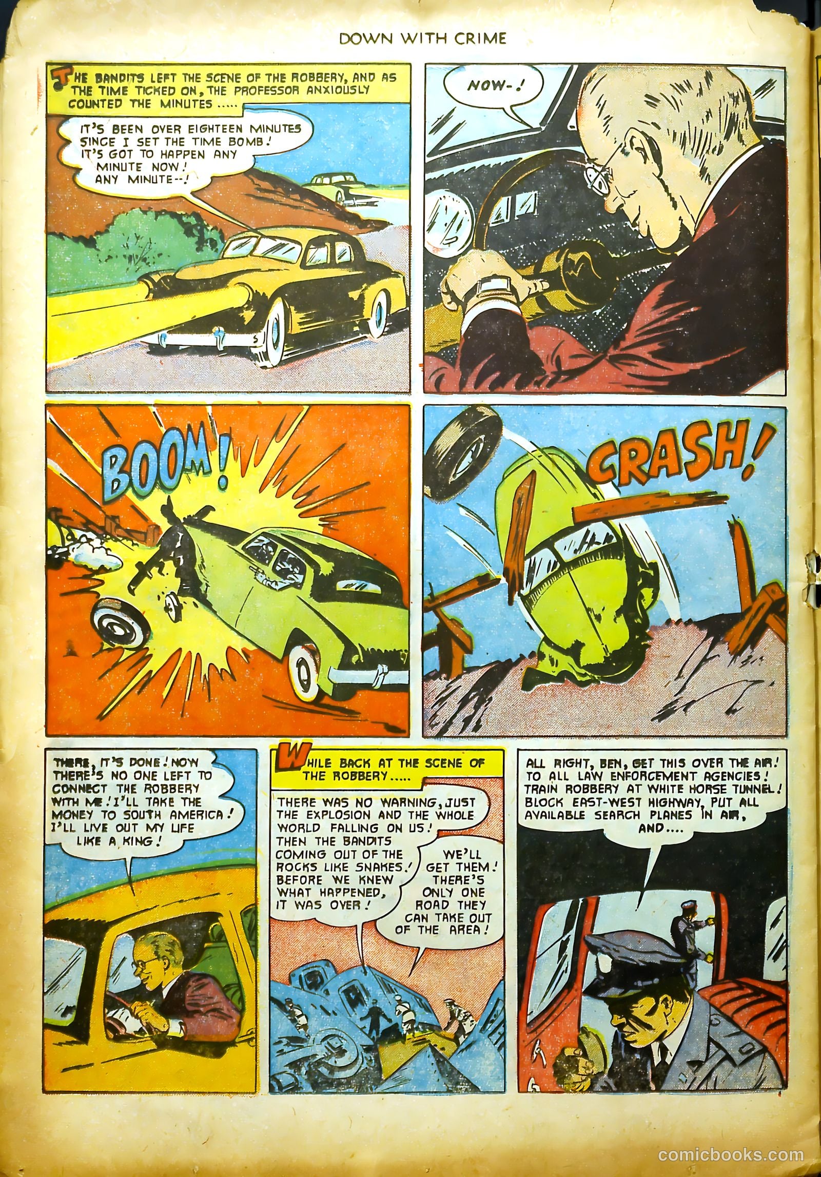 Down with Crime #1 (1951) — page 24 of 36