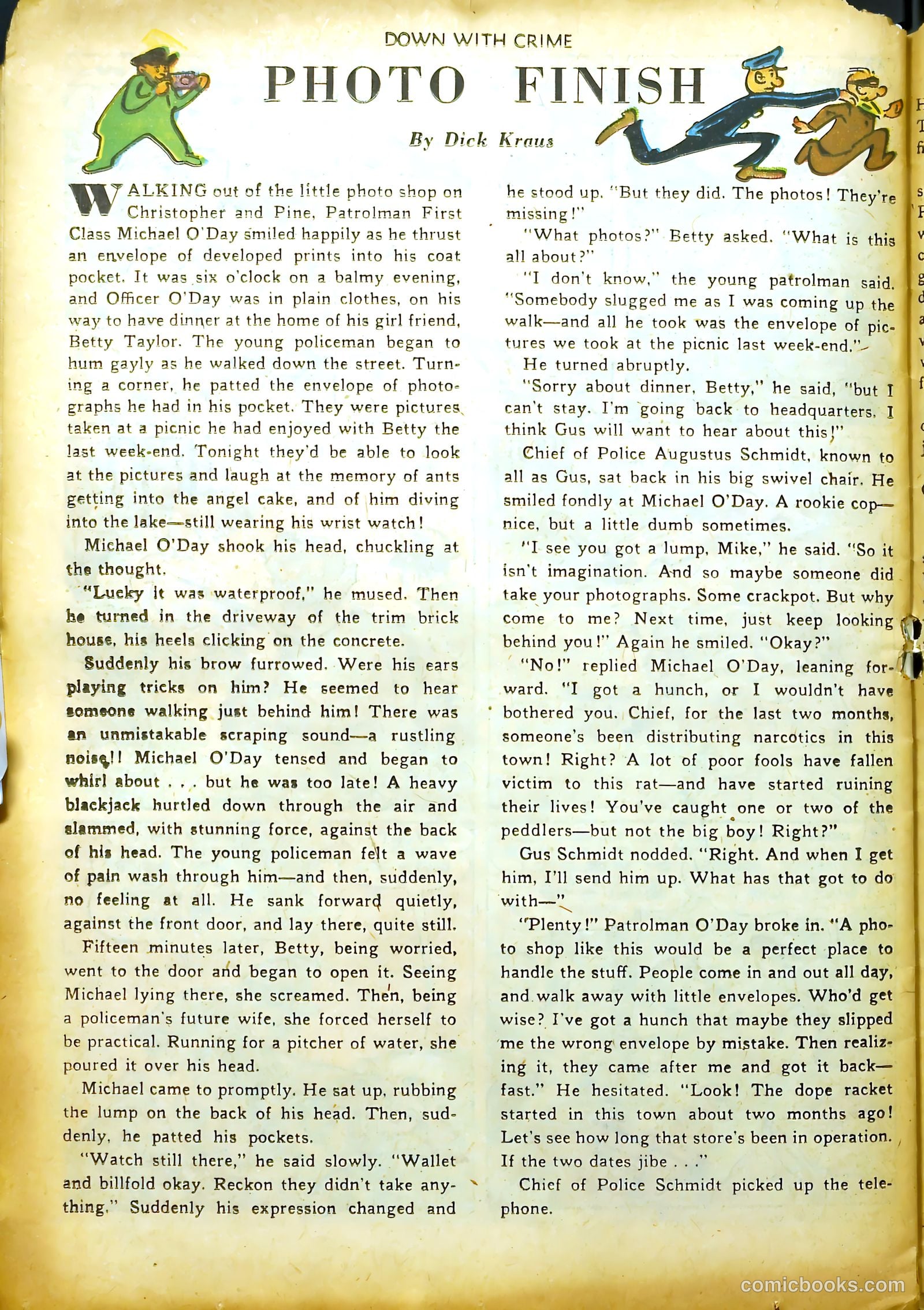 Down with Crime #1 (1951) — page 26 of 36