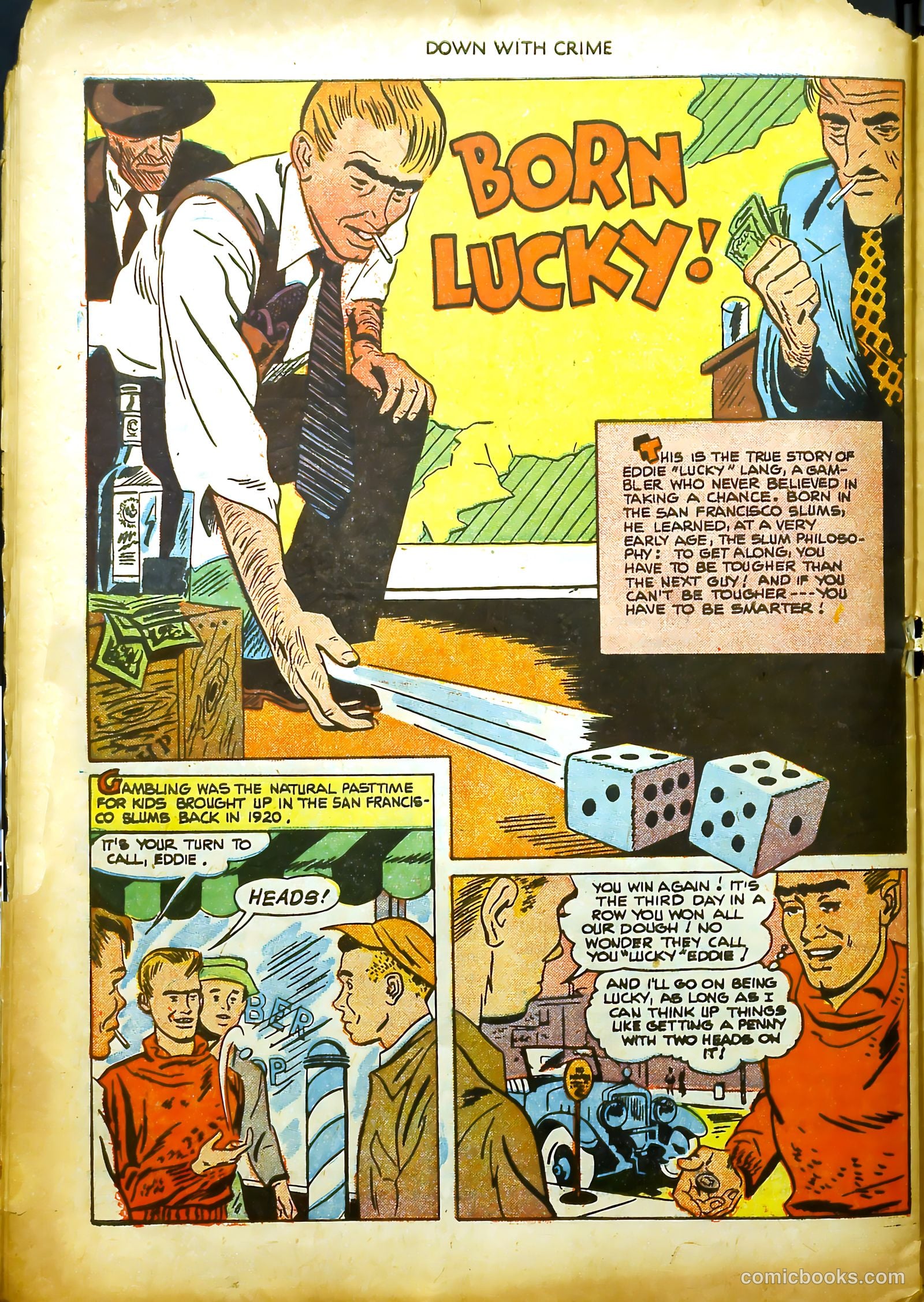 Down with Crime #1 (1951) — page 28 of 36