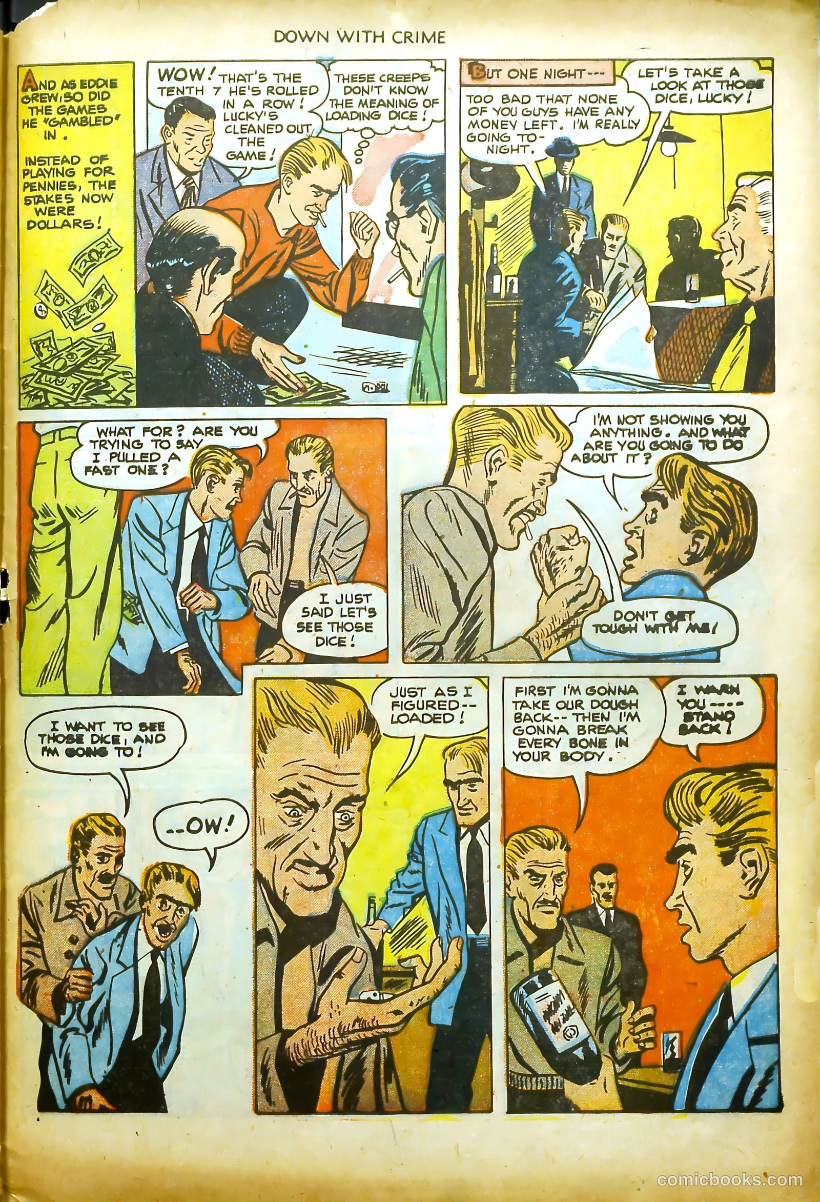 Down with Crime #1 (1951) — page 29 of 36