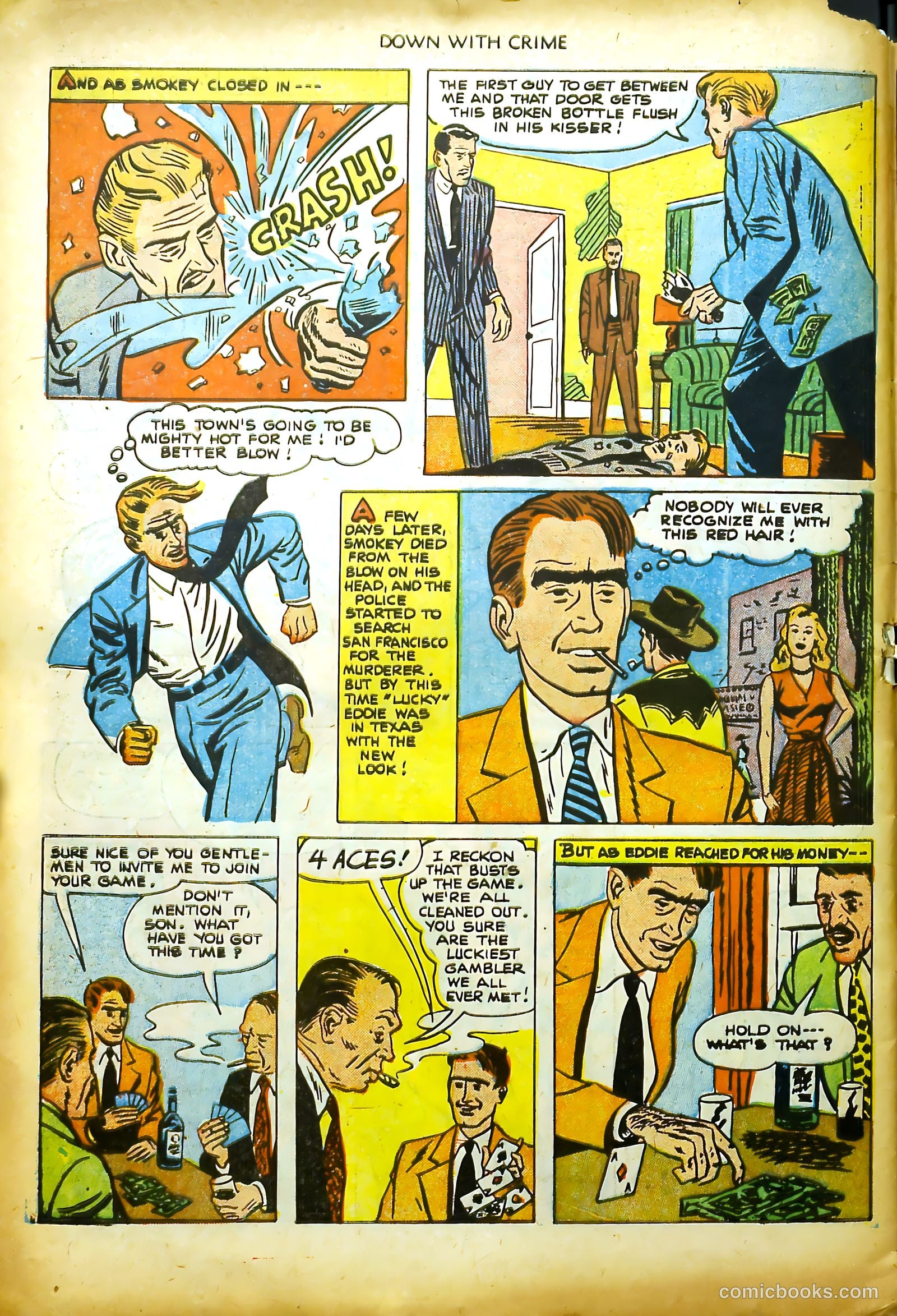 Down with Crime #1 (1951) — page 30 of 36