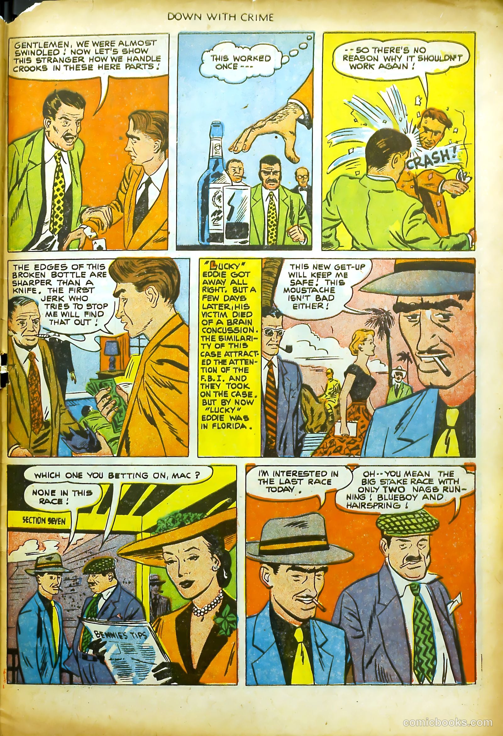 Down with Crime #1 (1951) — page 31 of 36