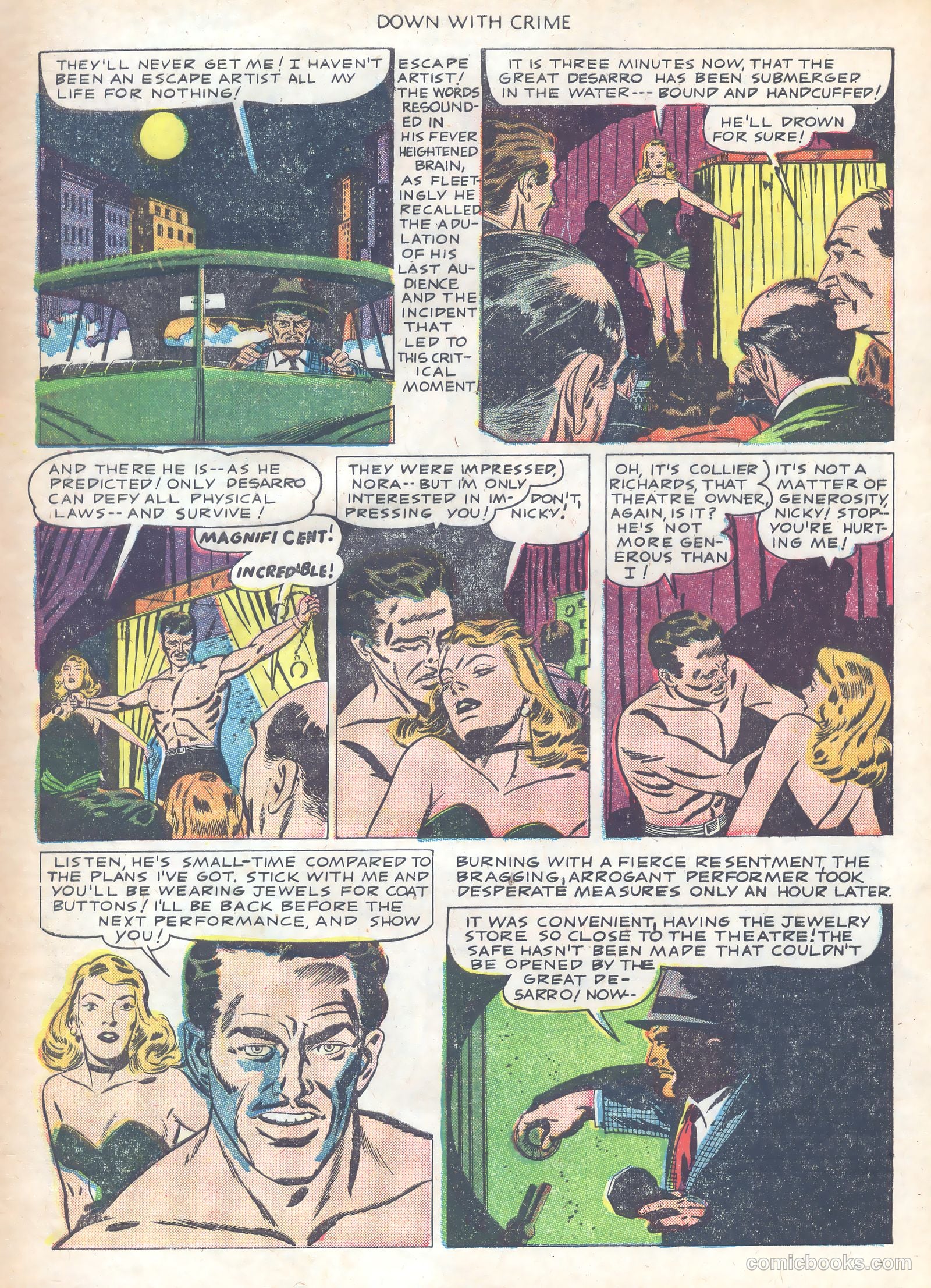 Down with Crime #1 (1951) — page 4 of 36