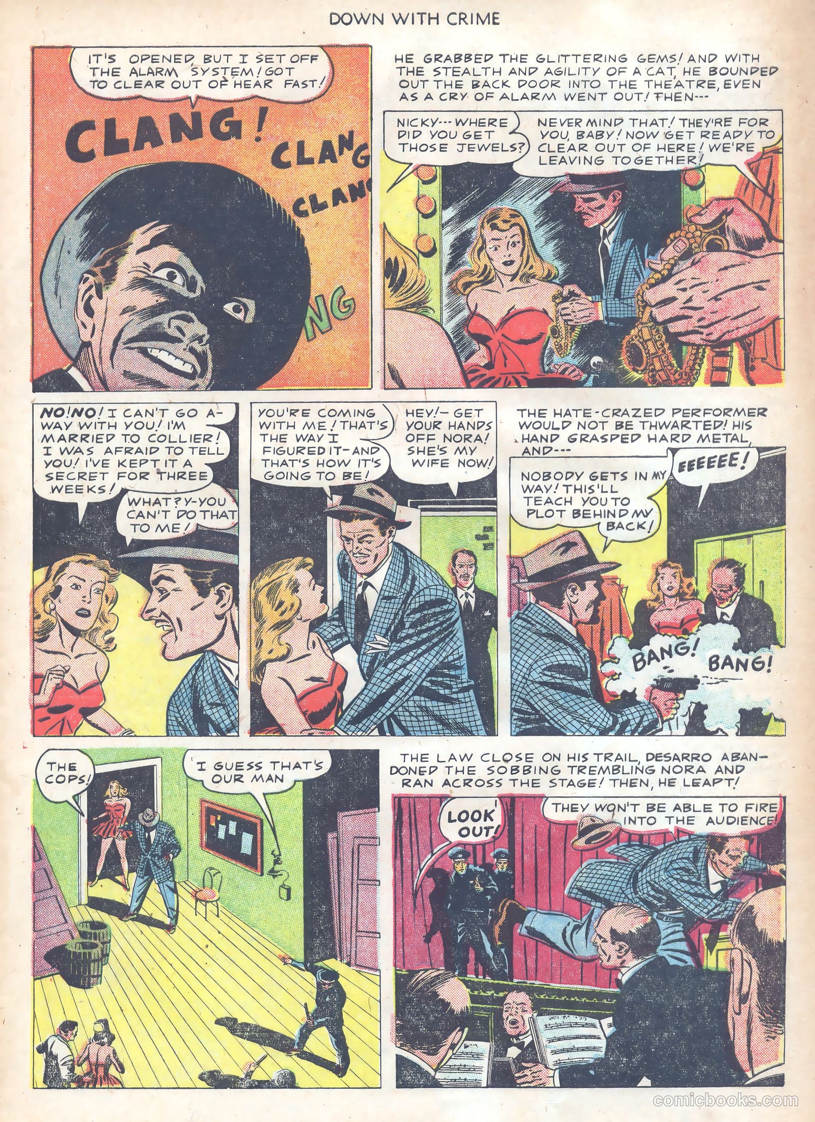 Down with Crime #1 (1951) — page 5 of 36