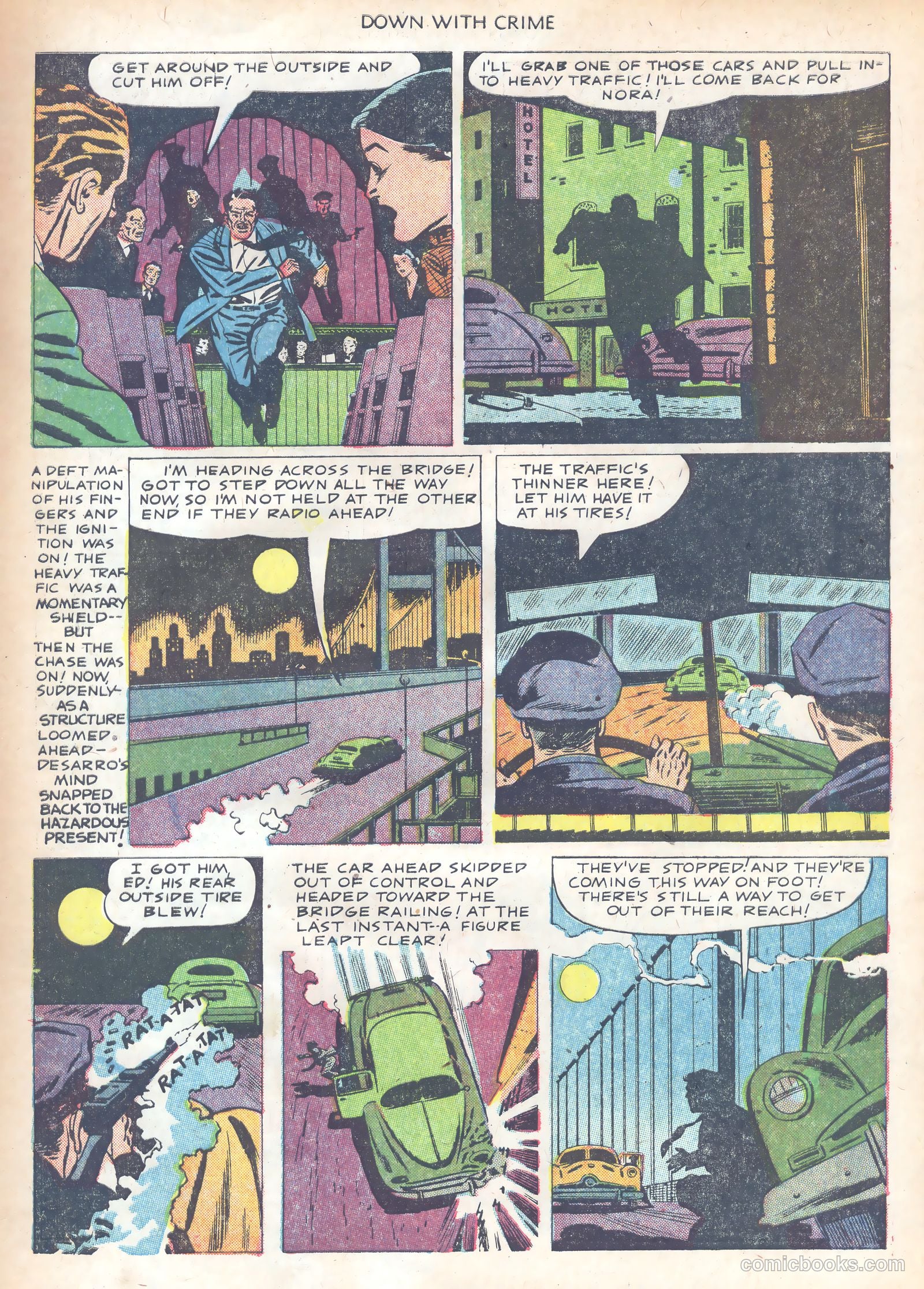 Down with Crime #1 (1951) — page 6 of 36