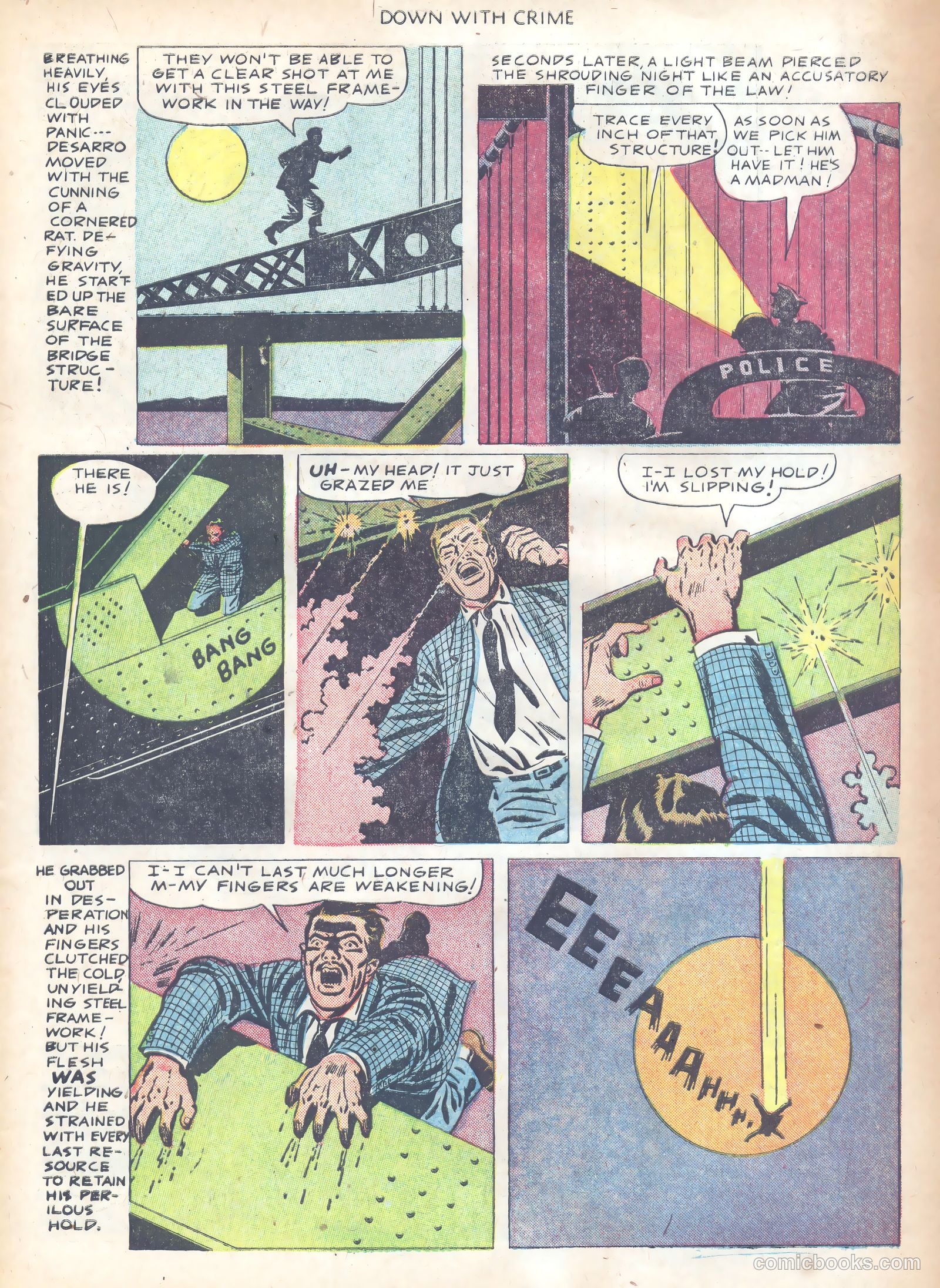 Down with Crime #1 (1951) — page 7 of 36