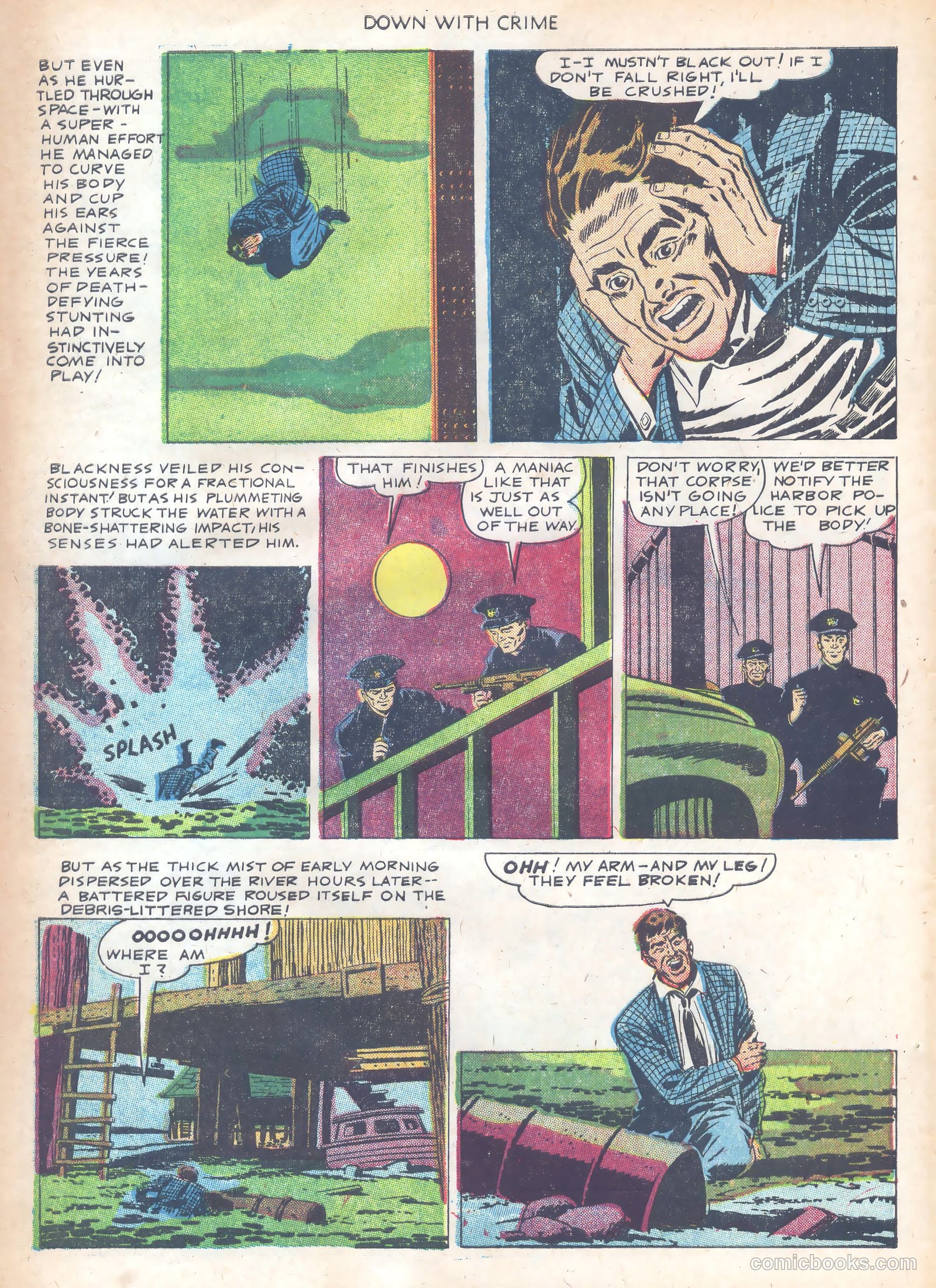 Down with Crime #1 (1951) — page 8 of 36