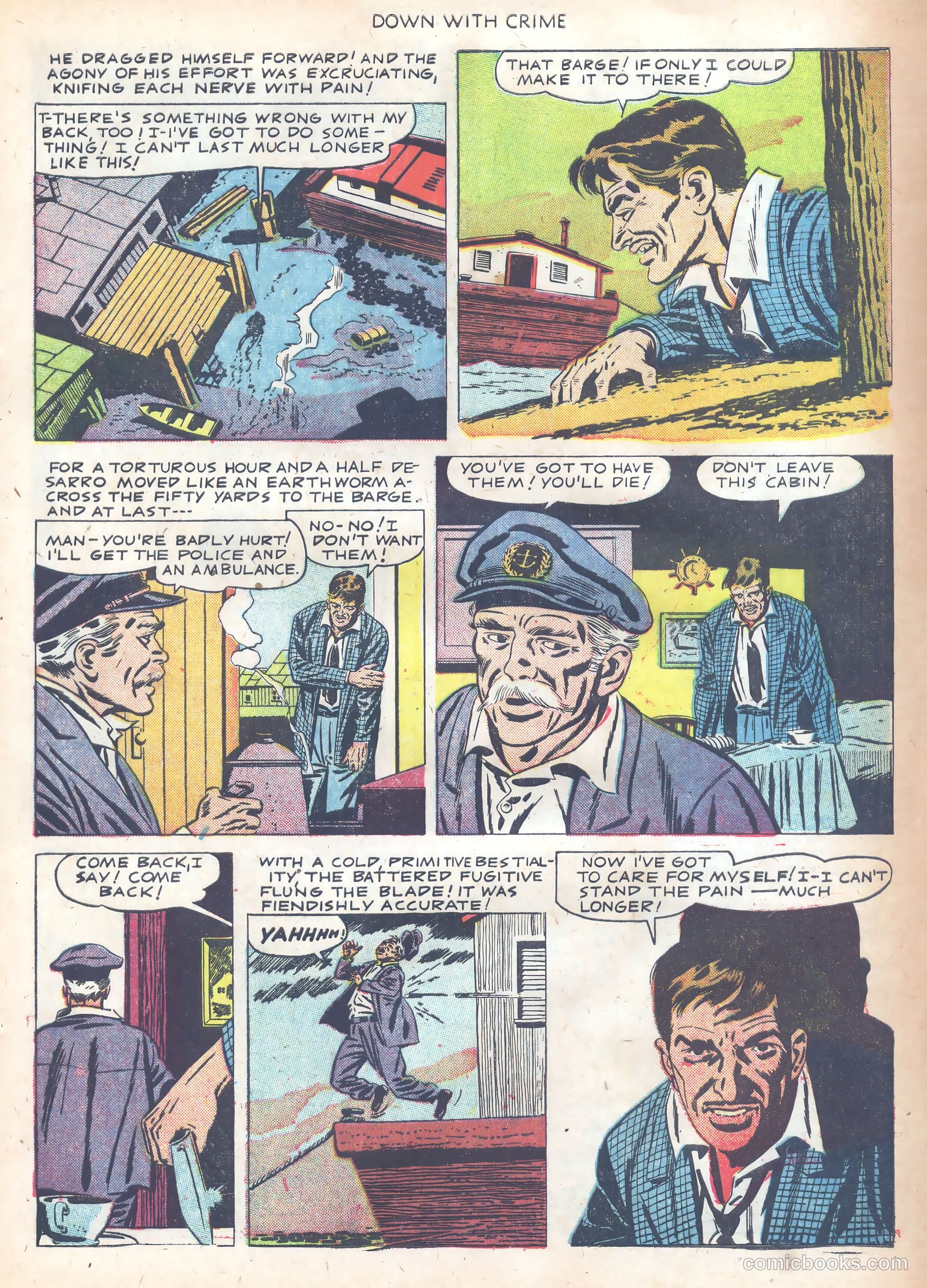 Down with Crime #1 (1951) — page 9 of 36