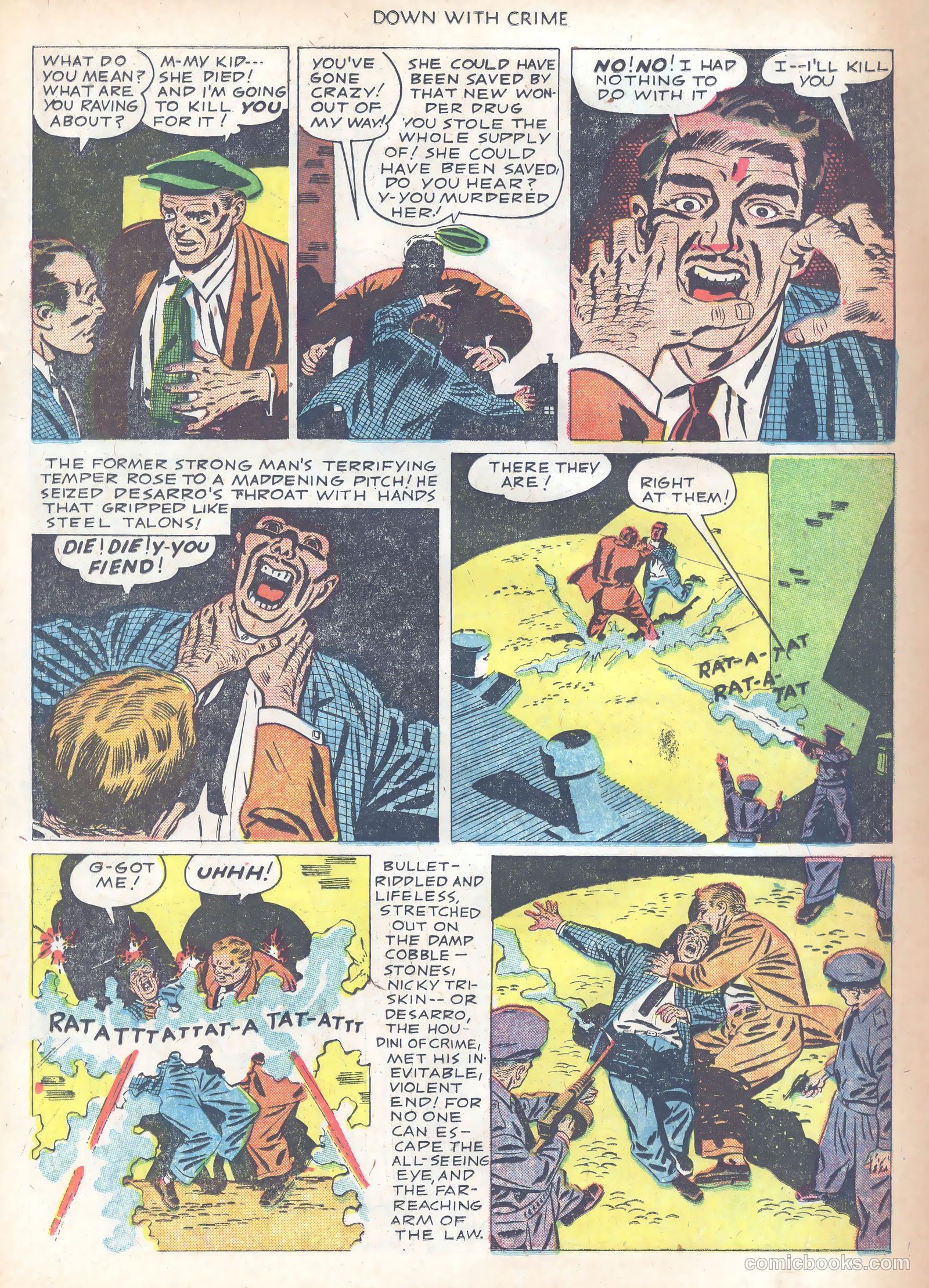 Down with Crime #1 (1951) — page 15 of 36