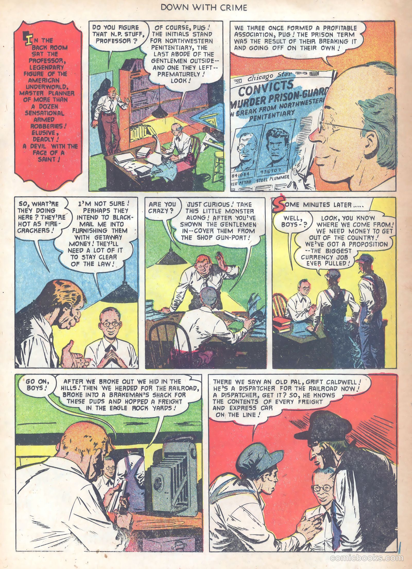 Down with Crime #1 (1951) — page 17 of 36