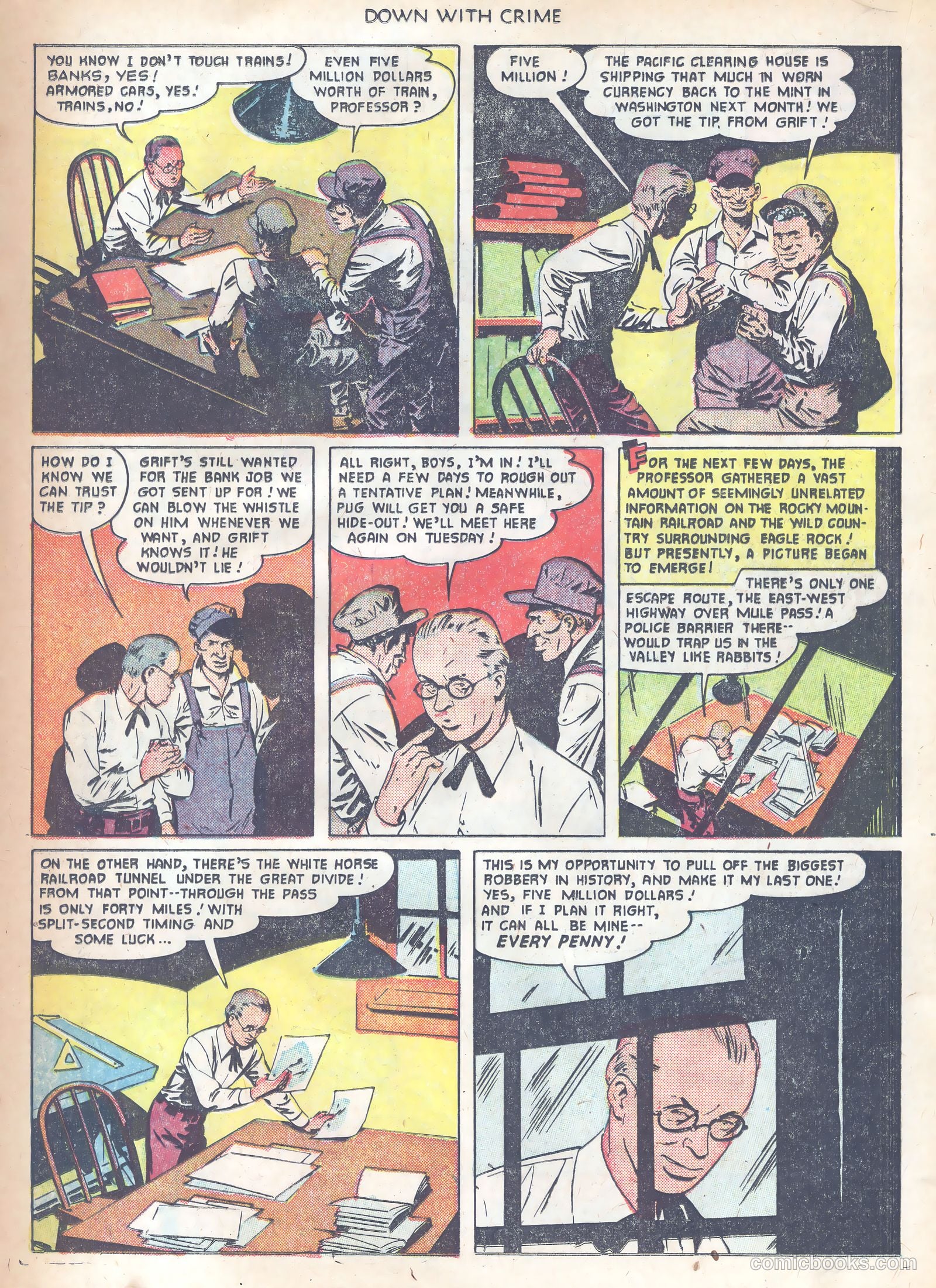 Down with Crime #1 (1951) — page 18 of 36