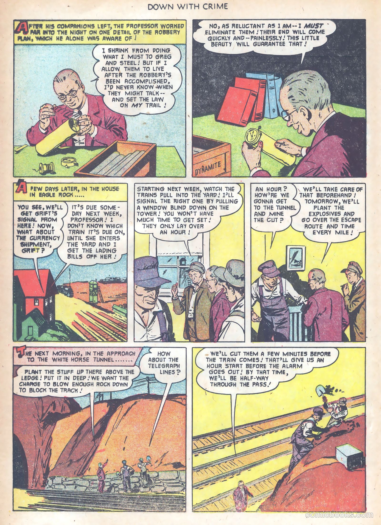 Down with Crime #1 (1951) — page 20 of 36