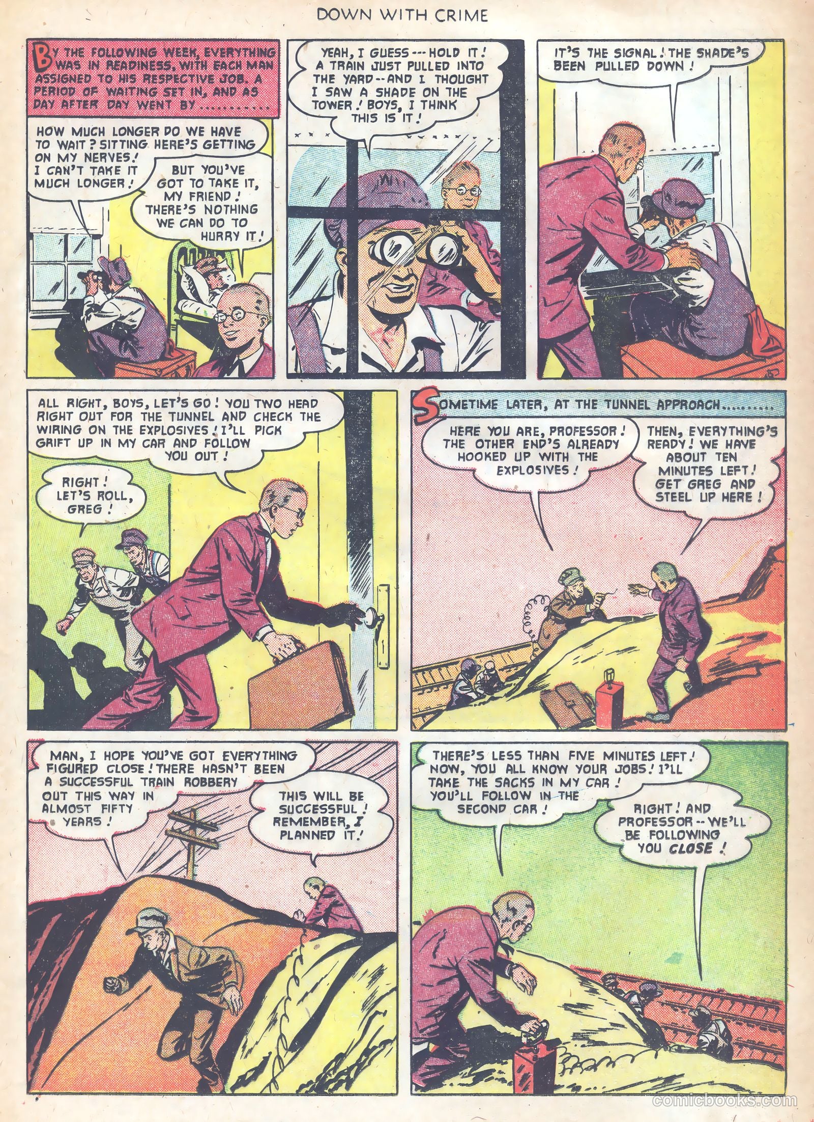 Down with Crime #1 (1951) — page 21 of 36