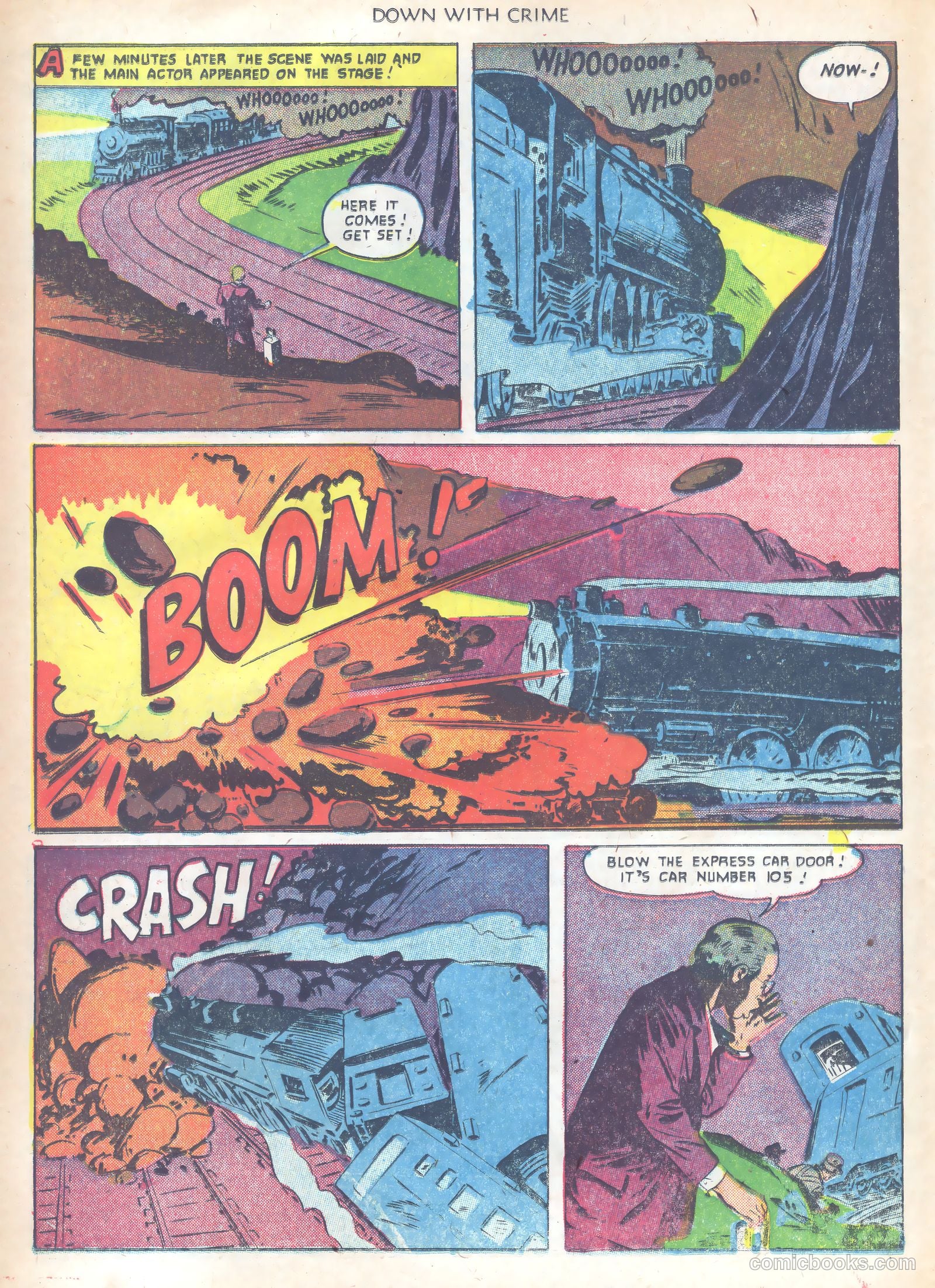Down with Crime #1 (1951) — page 22 of 36