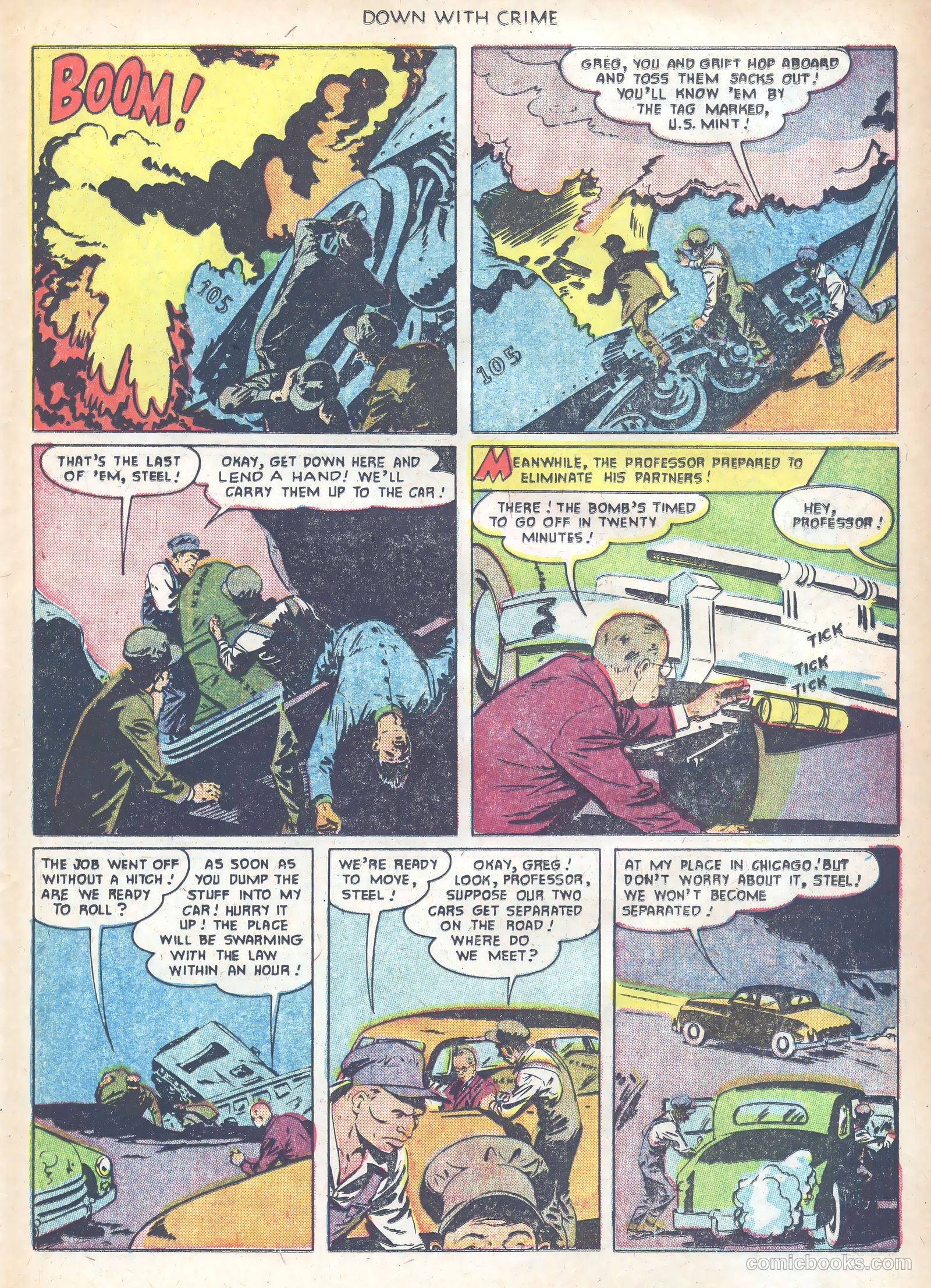 Down with Crime #1 (1951) — page 23 of 36