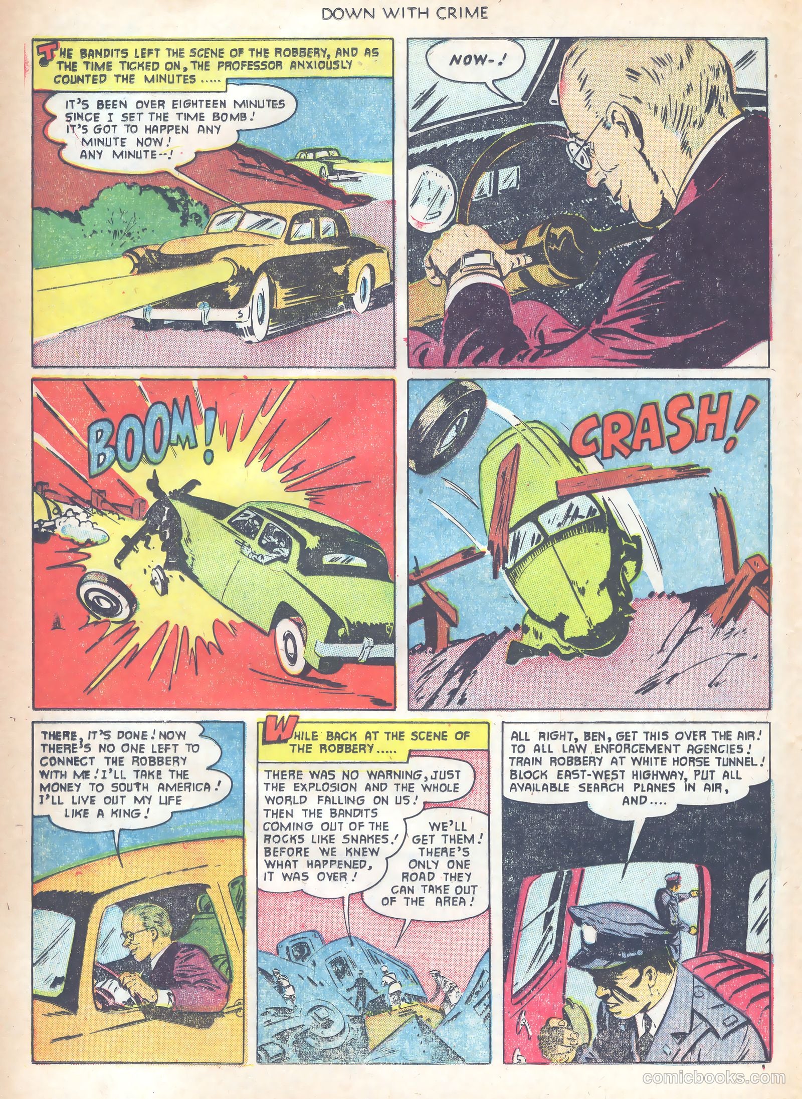 Down with Crime #1 (1951) — page 24 of 36