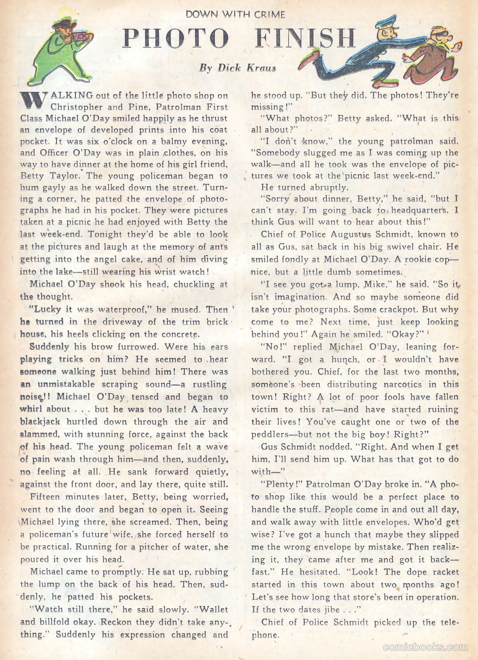 Down with Crime #1 (1951) — page 26 of 36
