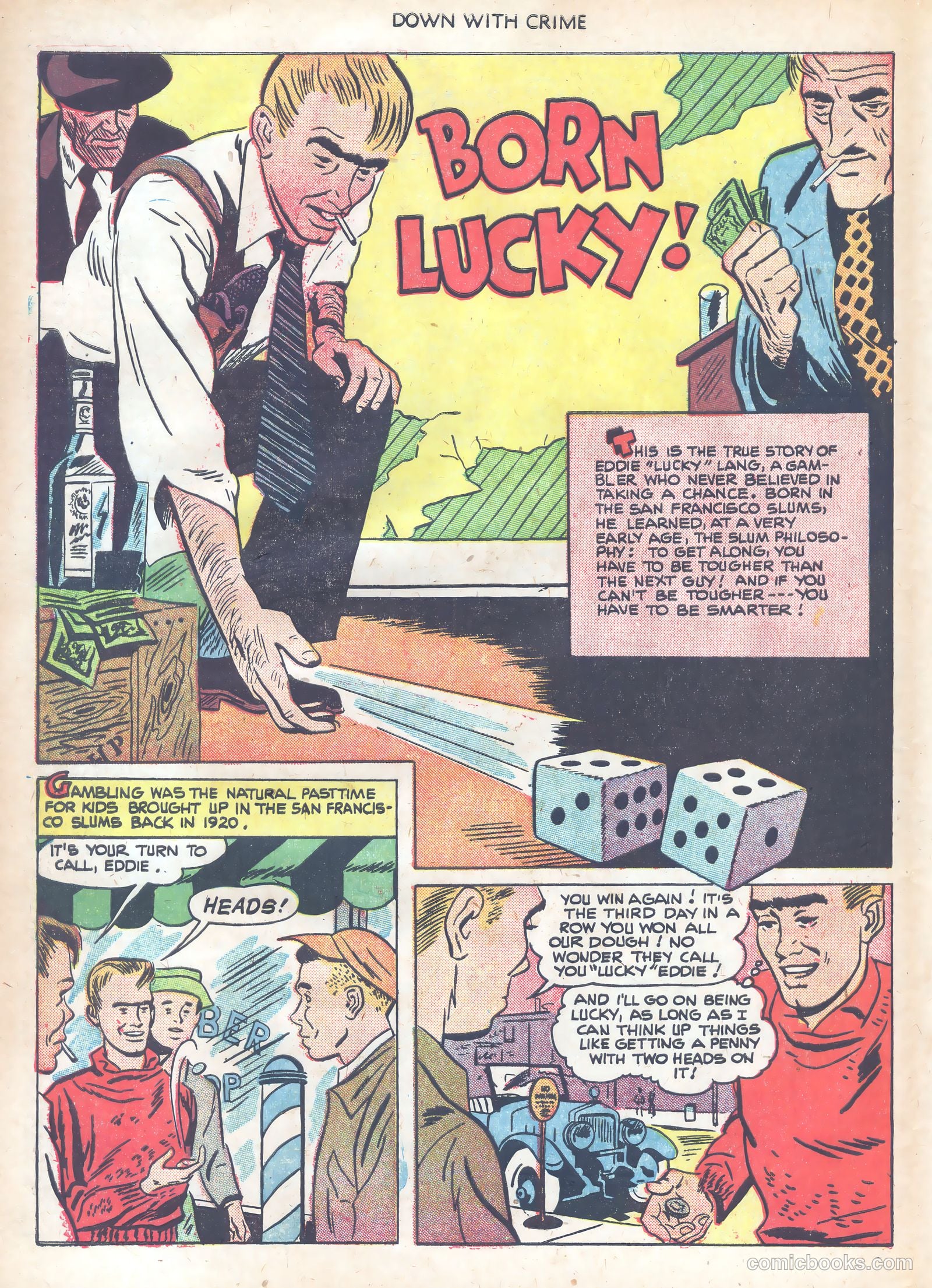 Down with Crime #1 (1951) — page 28 of 36