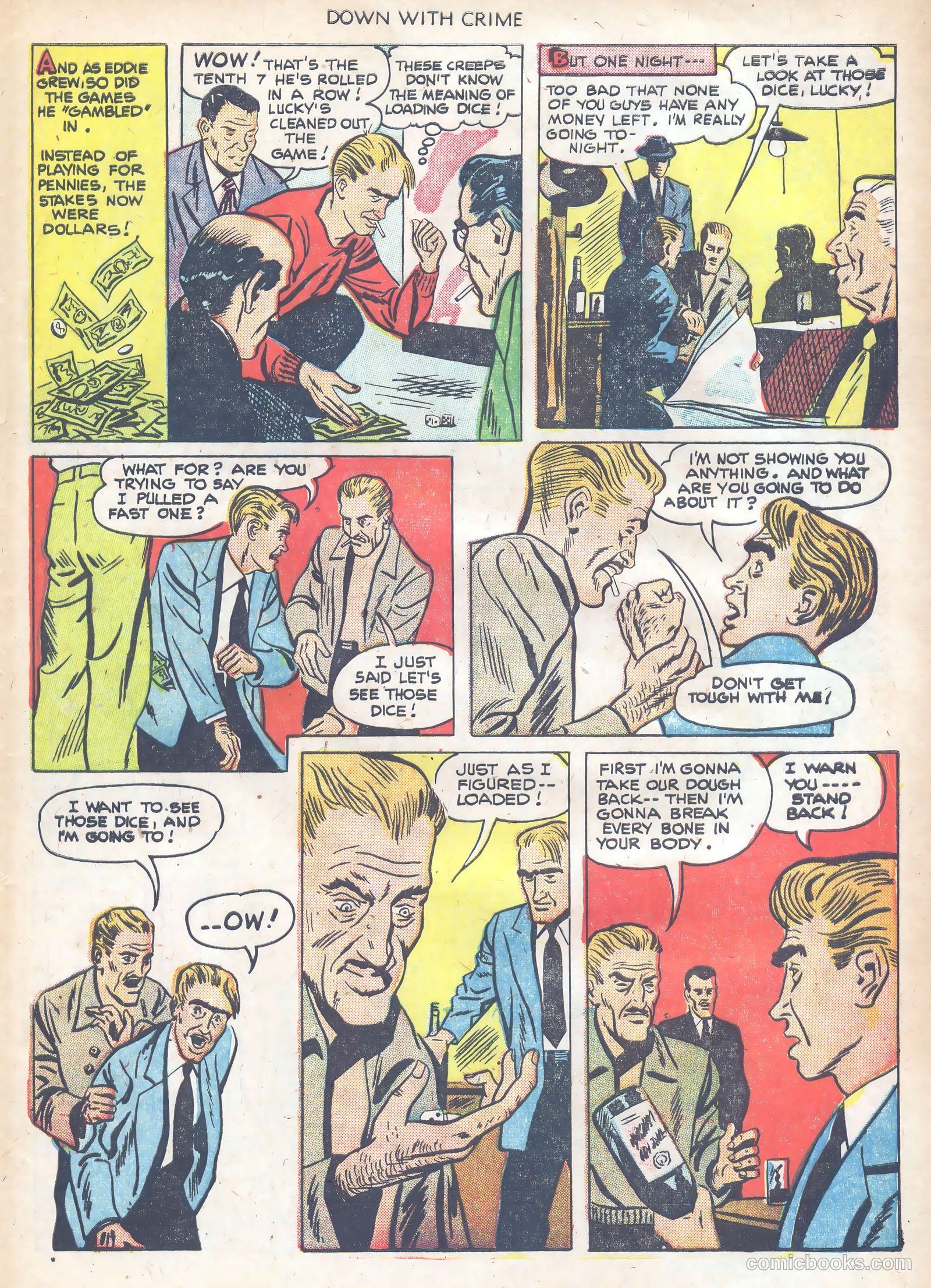 Down with Crime #1 (1951) — page 29 of 36