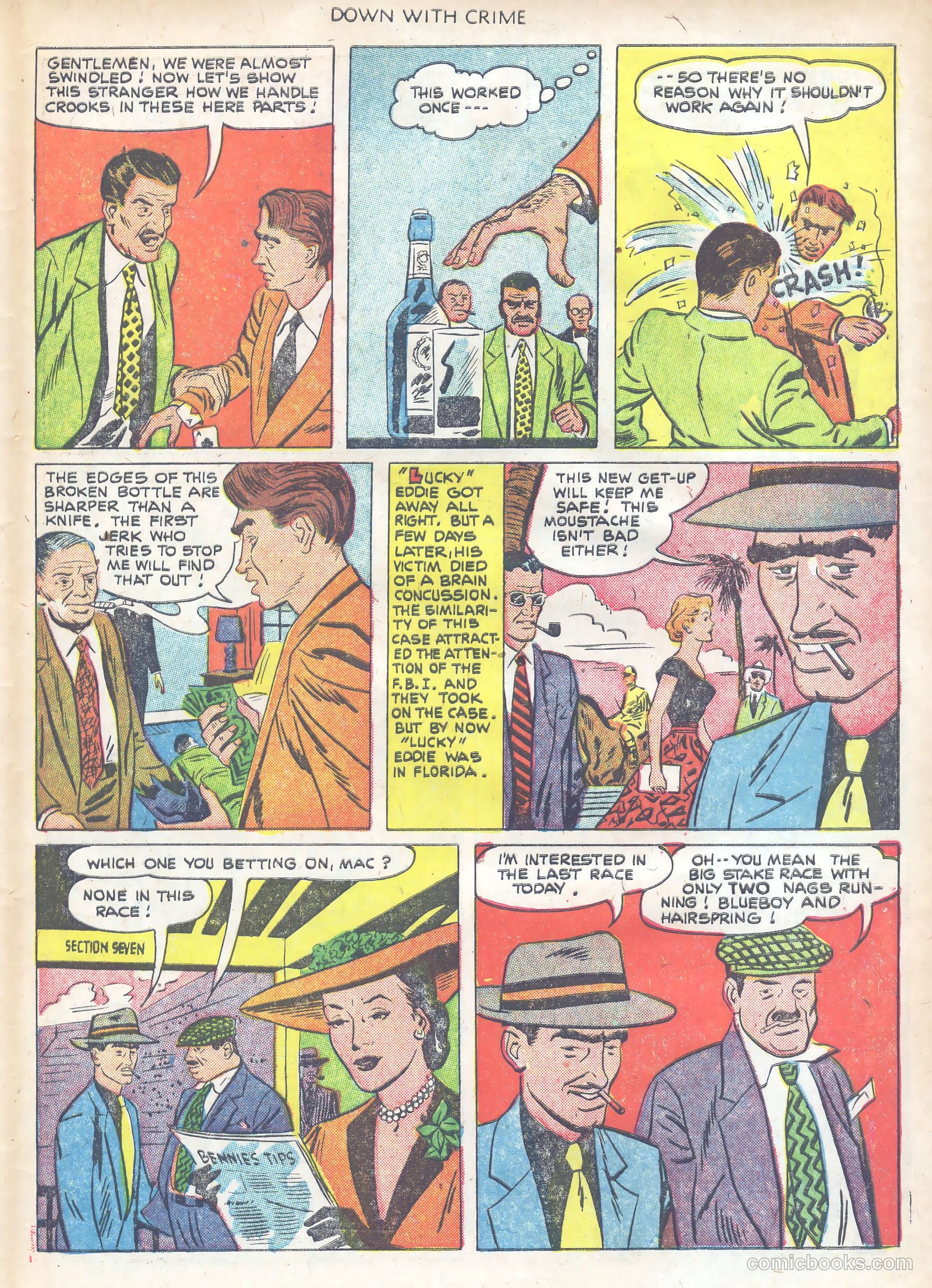 Down with Crime #1 (1951) — page 31 of 36