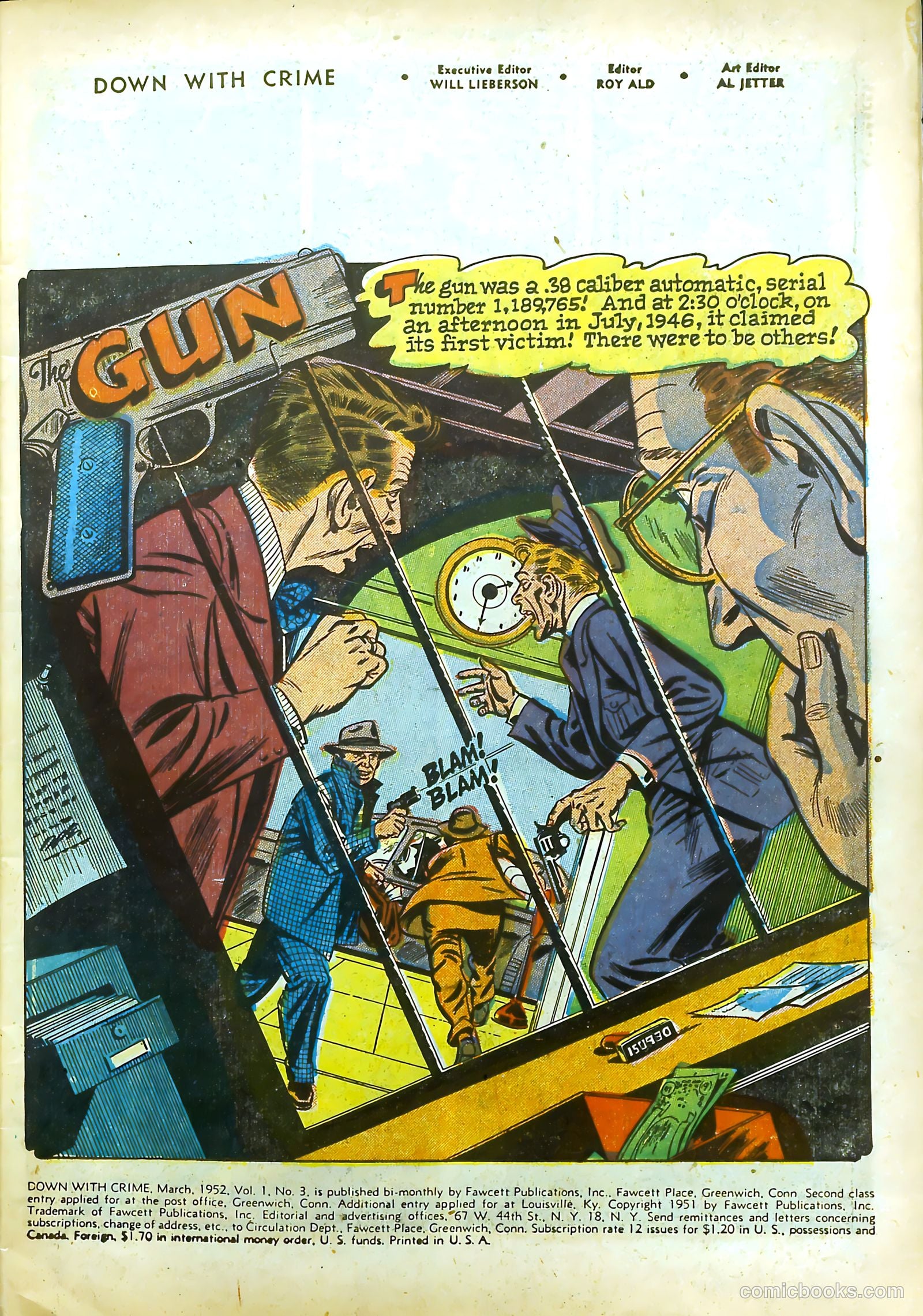 Down with Crime #3 (1952) — page 3 of 36