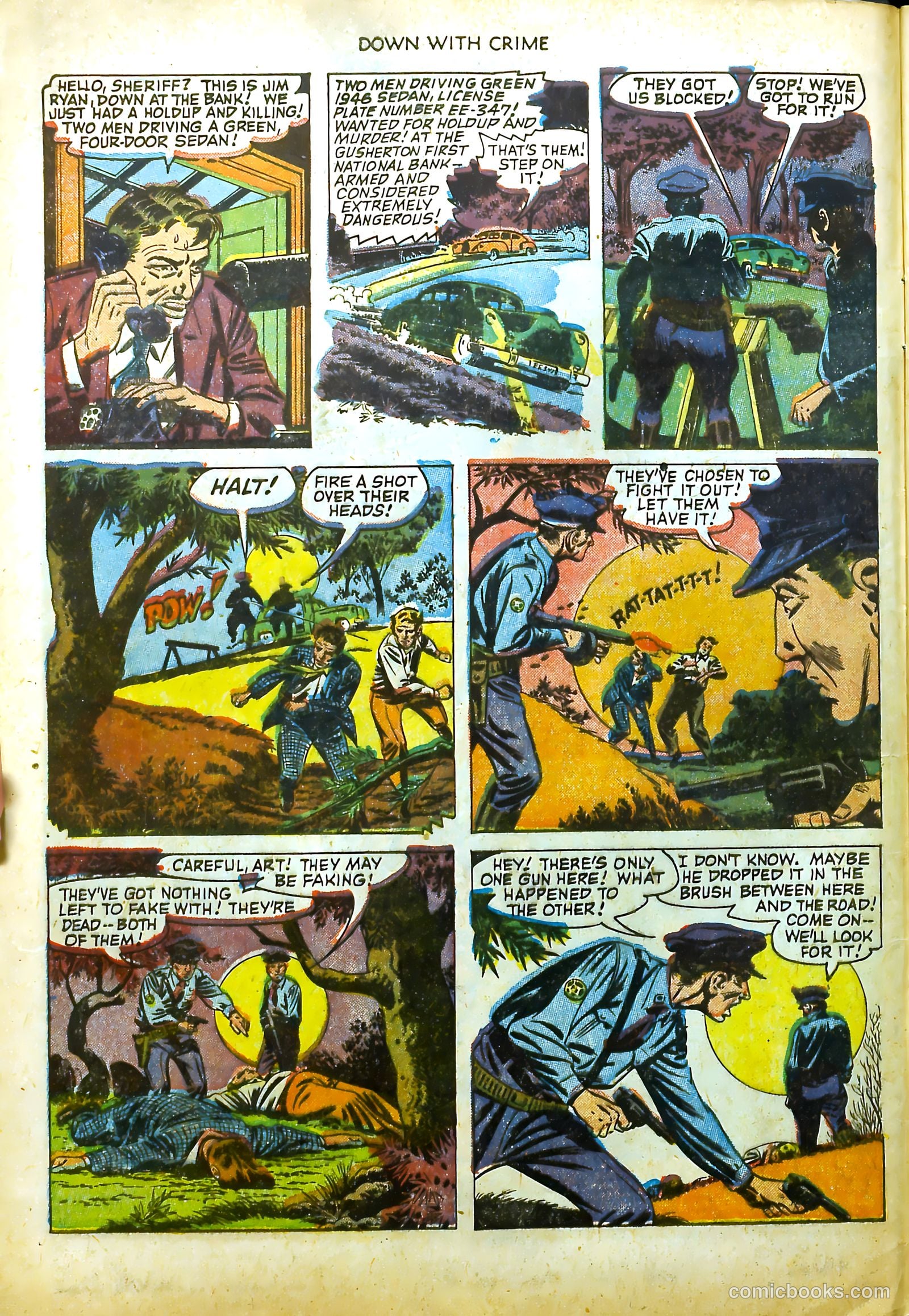 Down with Crime #3 (1952) — page 4 of 36