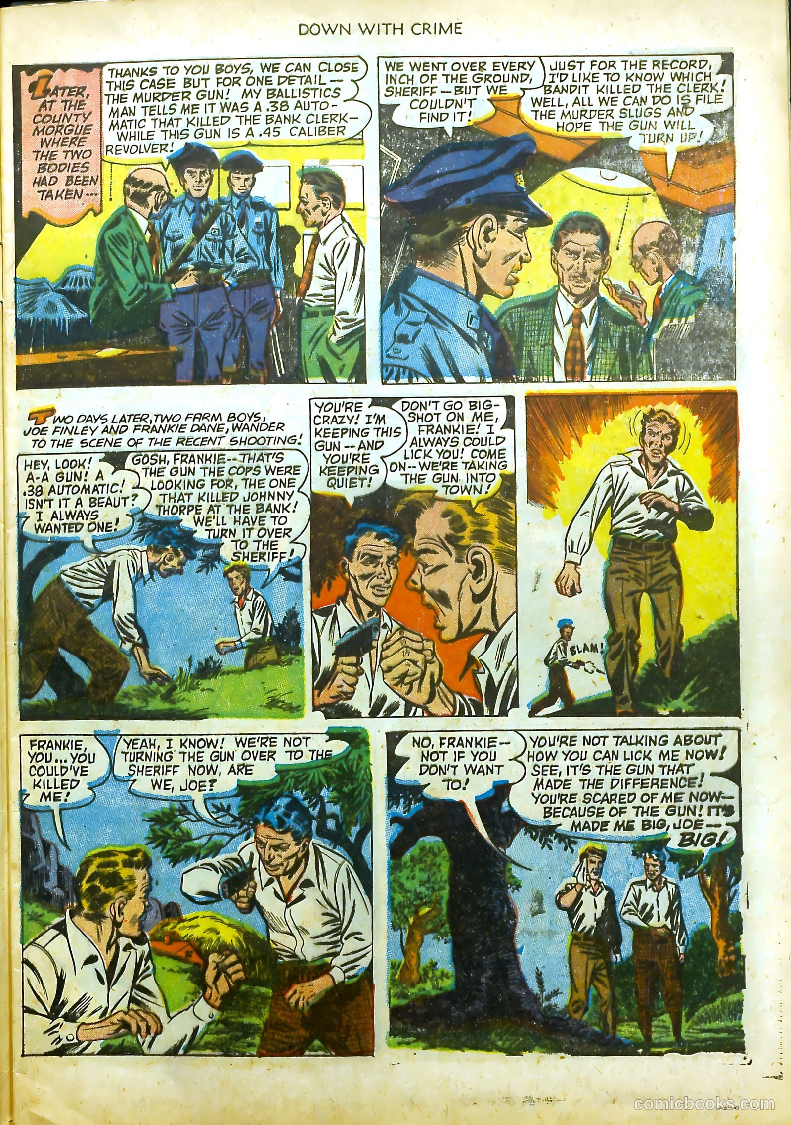Down with Crime #3 (1952) — page 5 of 36