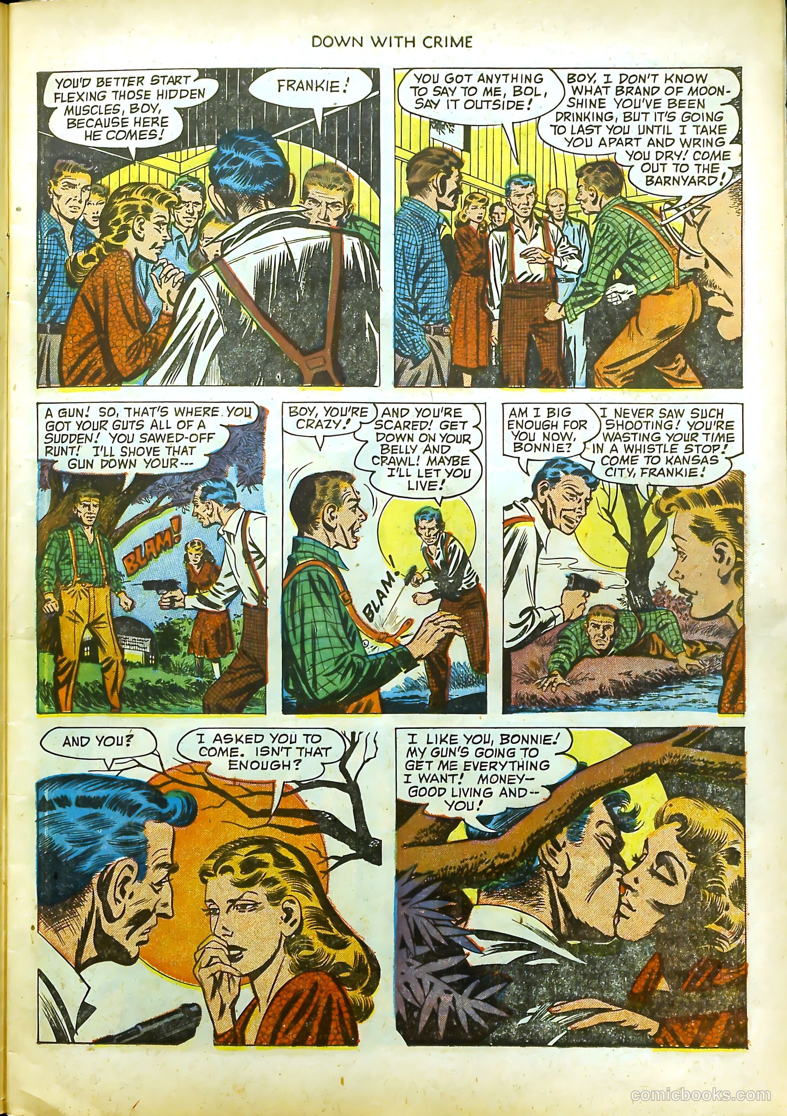 Down with Crime #3 (1952) — page 7 of 36