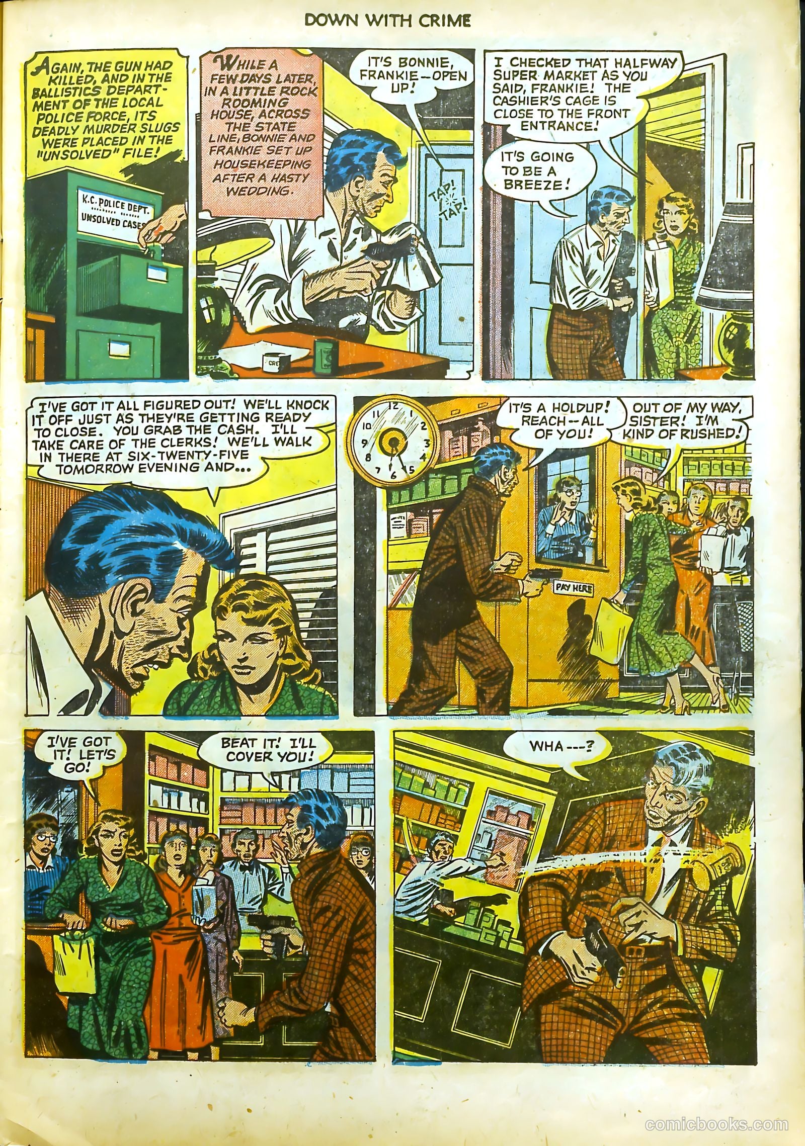 Down with Crime #3 (1952) — page 11 of 36