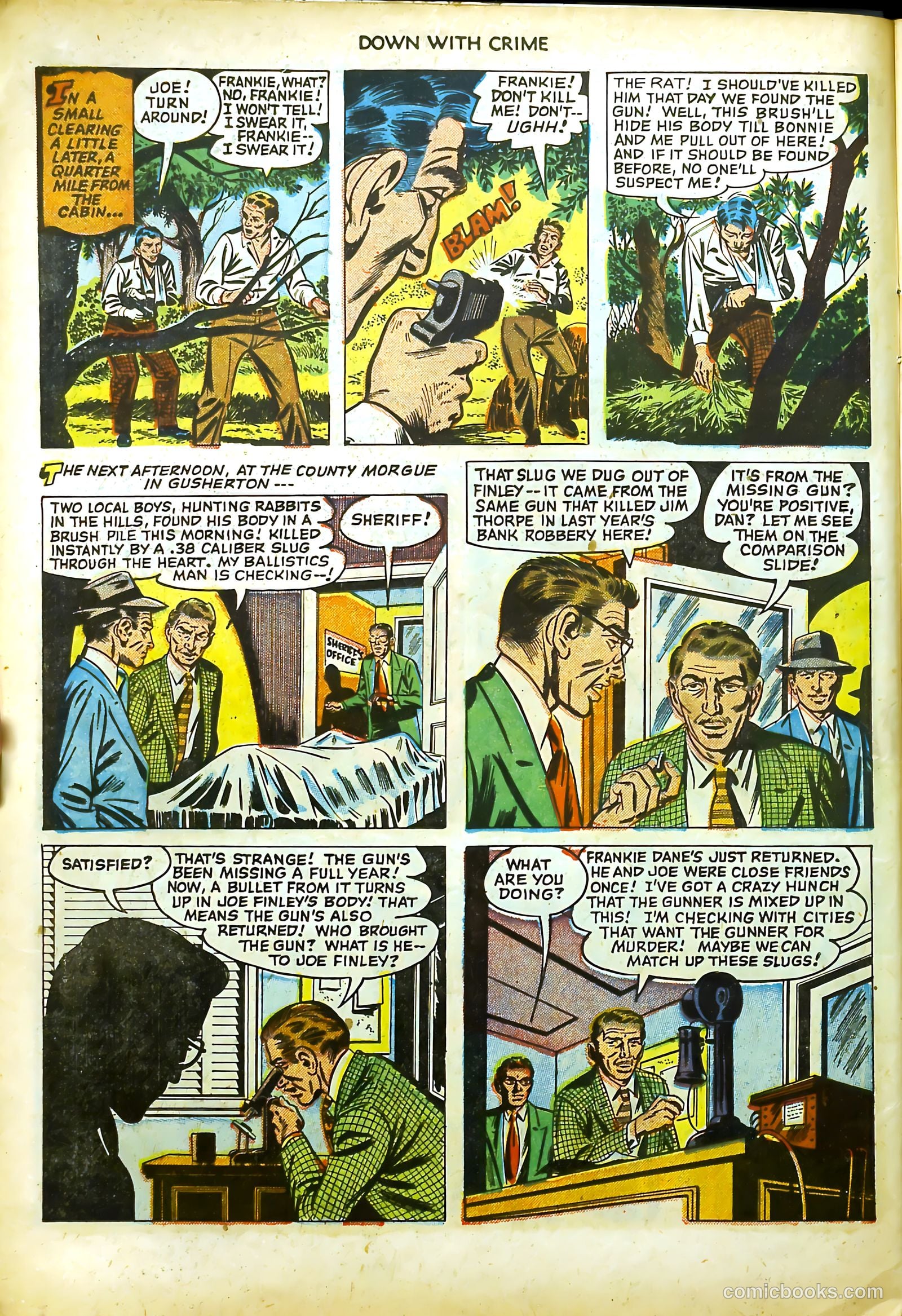 Down with Crime #3 (1952) — page 14 of 36