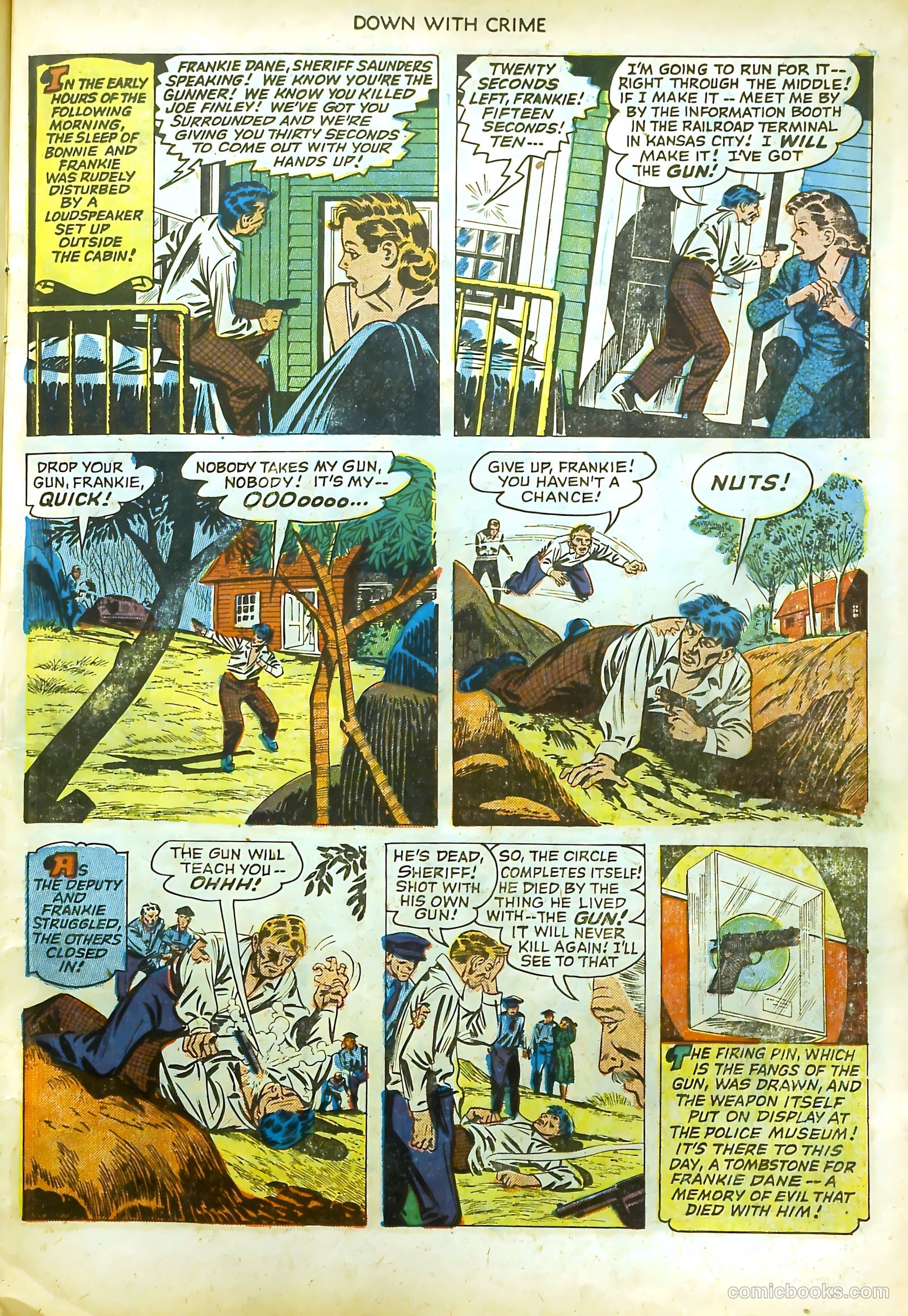 Down with Crime #3 (1952) — page 15 of 36