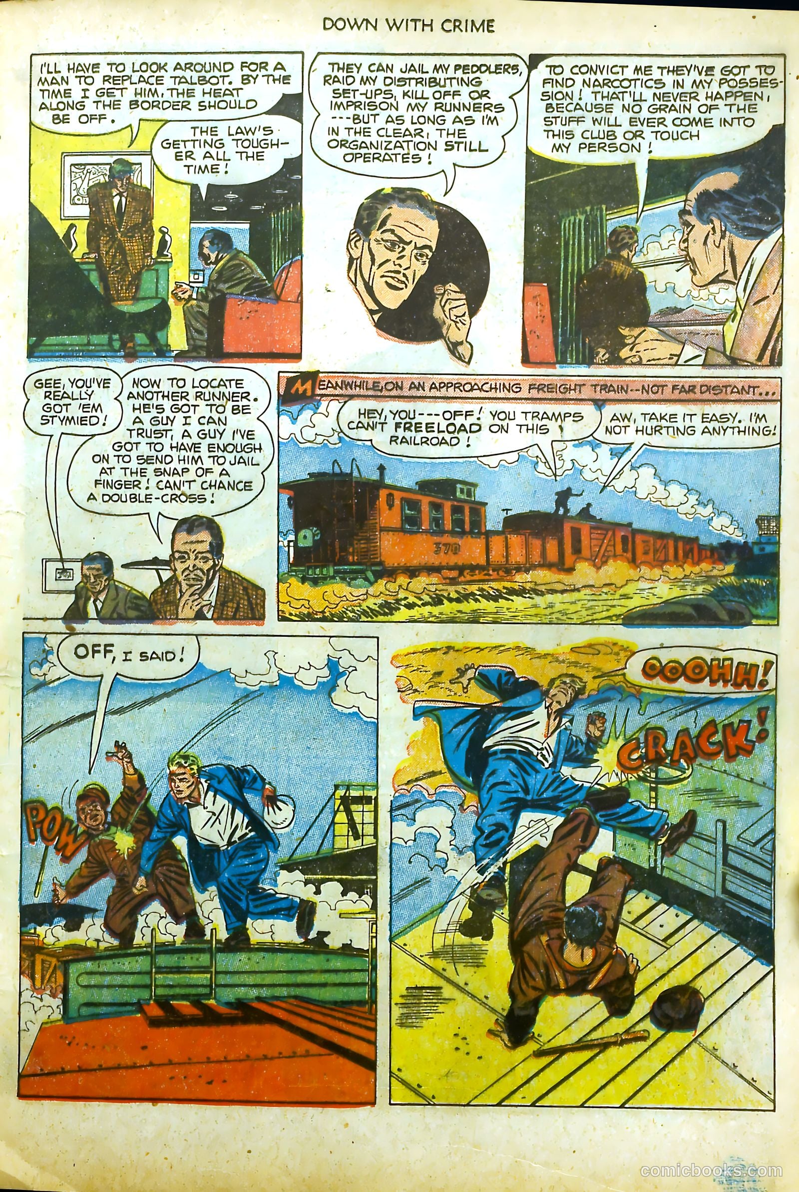 Down with Crime #3 (1952) — page 17 of 36