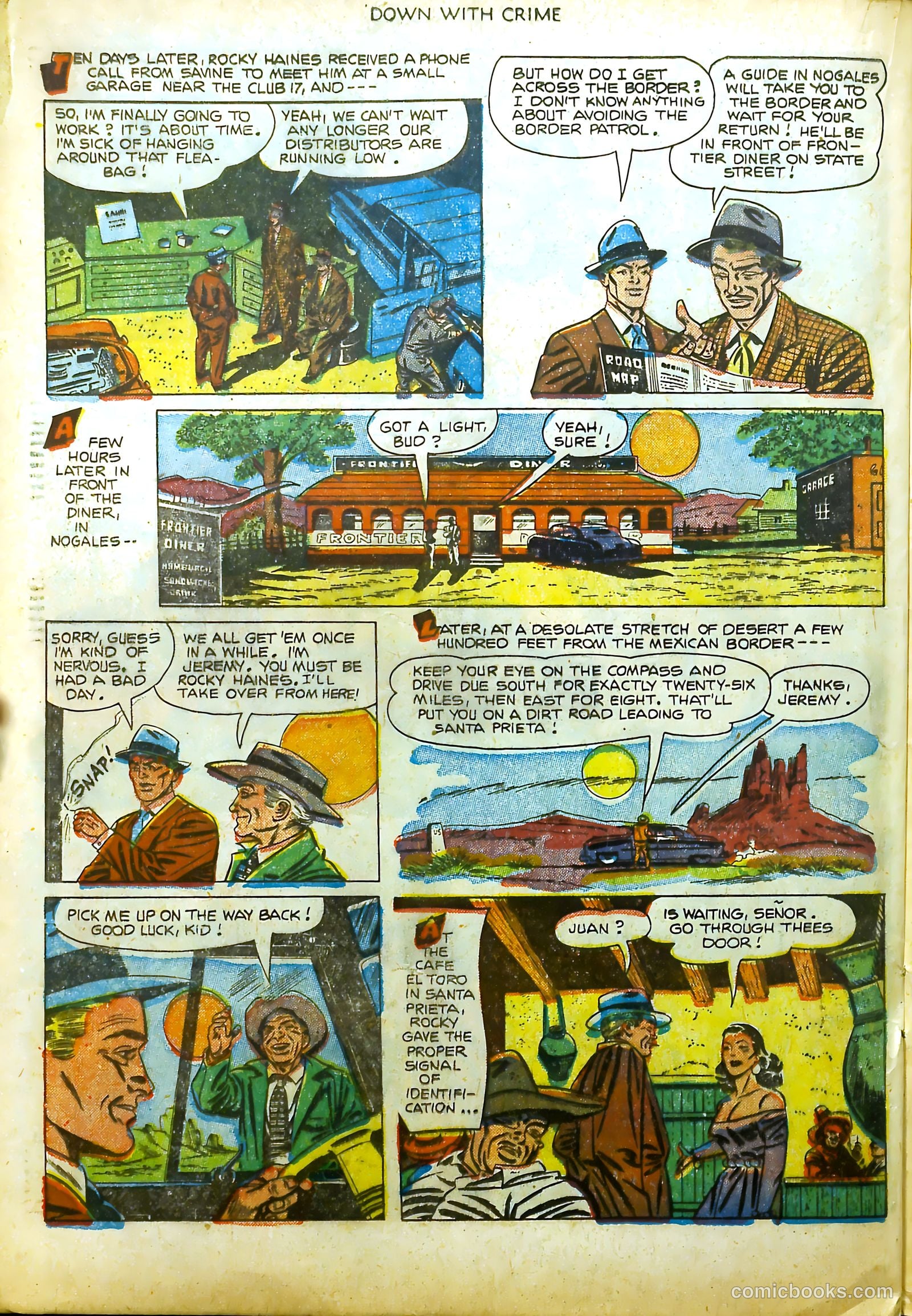 Down with Crime #3 (1952) — page 20 of 36