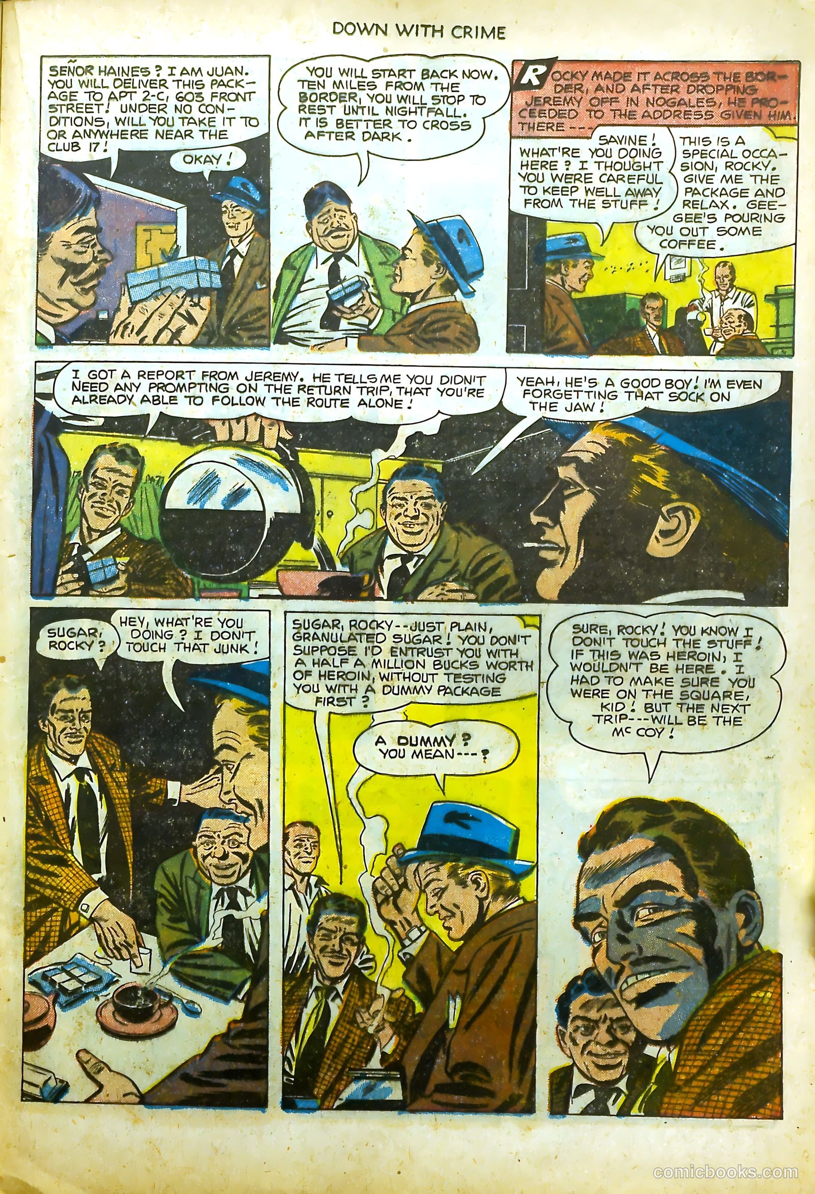 Down with Crime #3 (1952) — page 21 of 36