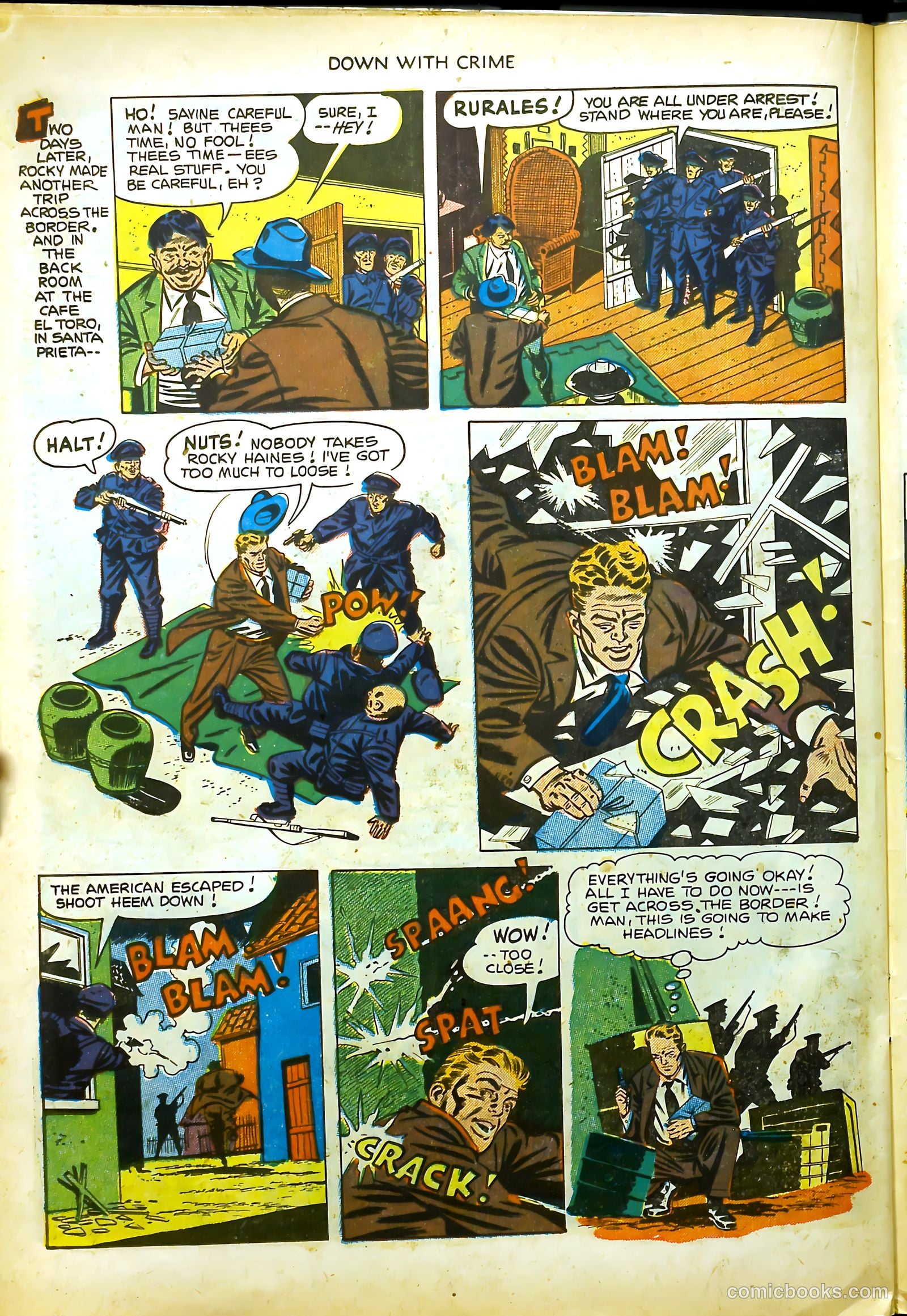 Down with Crime #3 (1952) — page 22 of 36