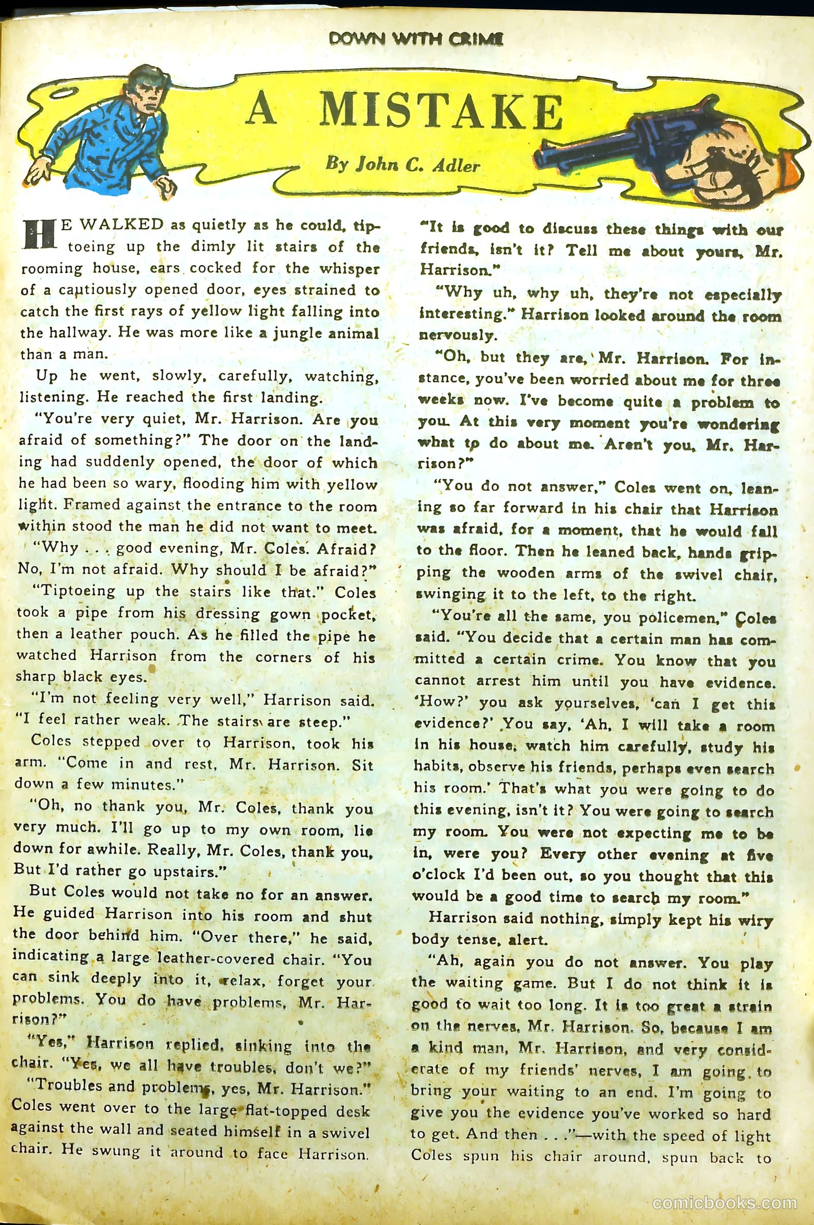 Down with Crime #3 (1952) — page 25 of 36