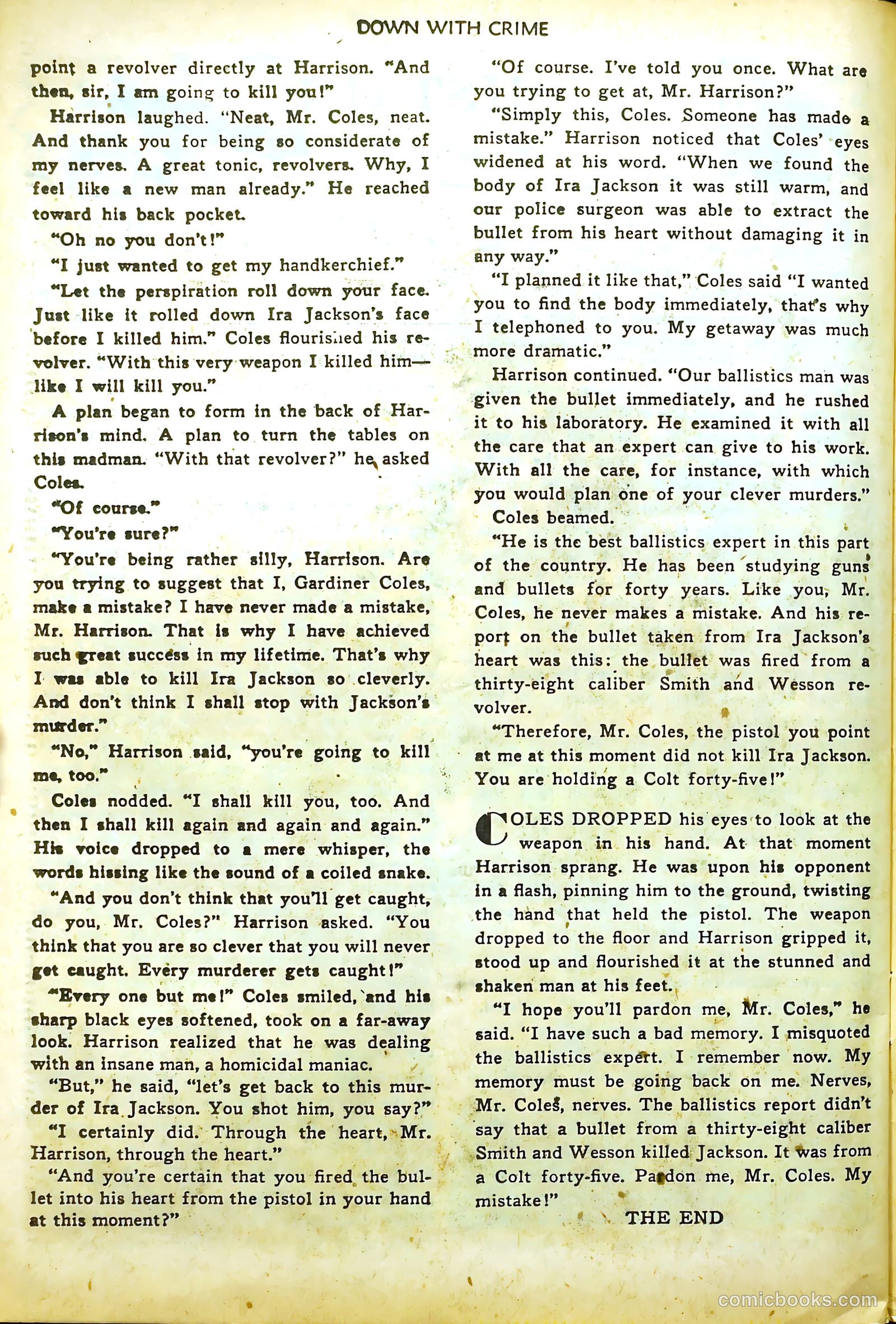 Down with Crime #3 (1952) — page 26 of 36